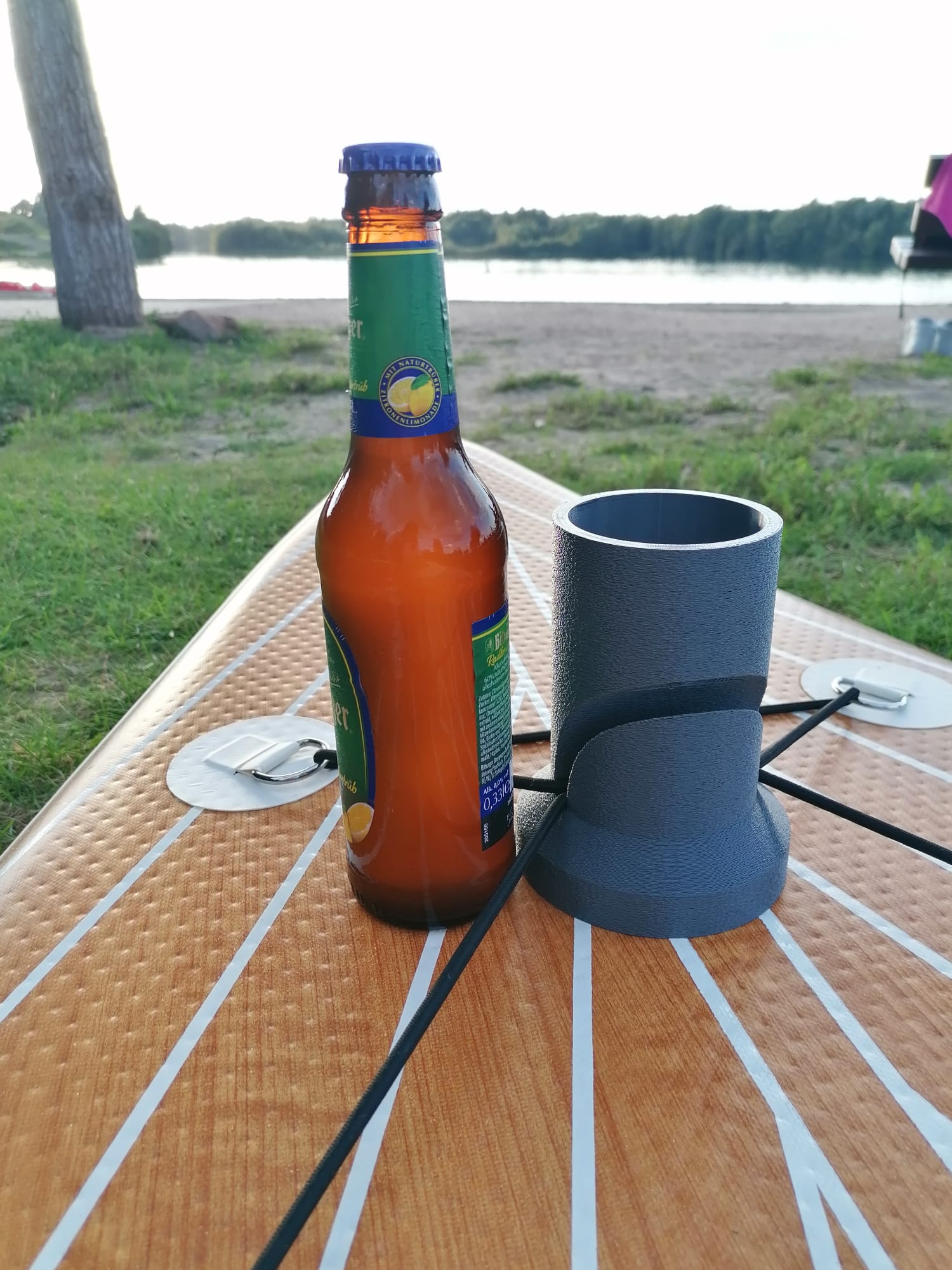 Stand up paddelboard beverage holder