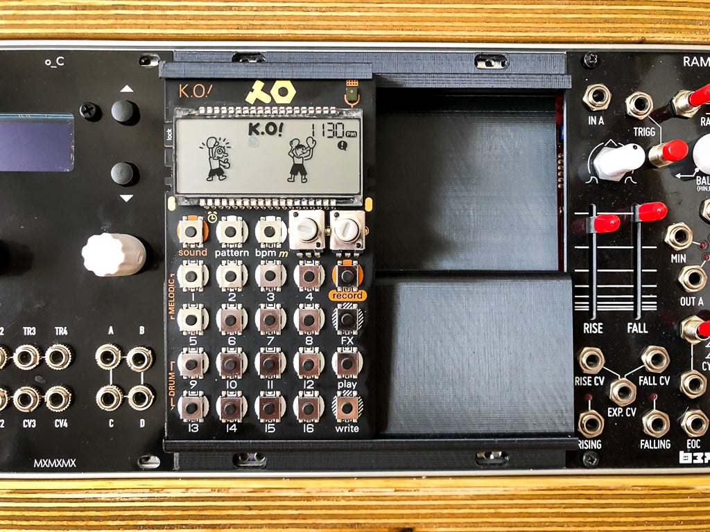 EUROTEN – Eurorack holder for Teenage Engineering Pocket Operators™