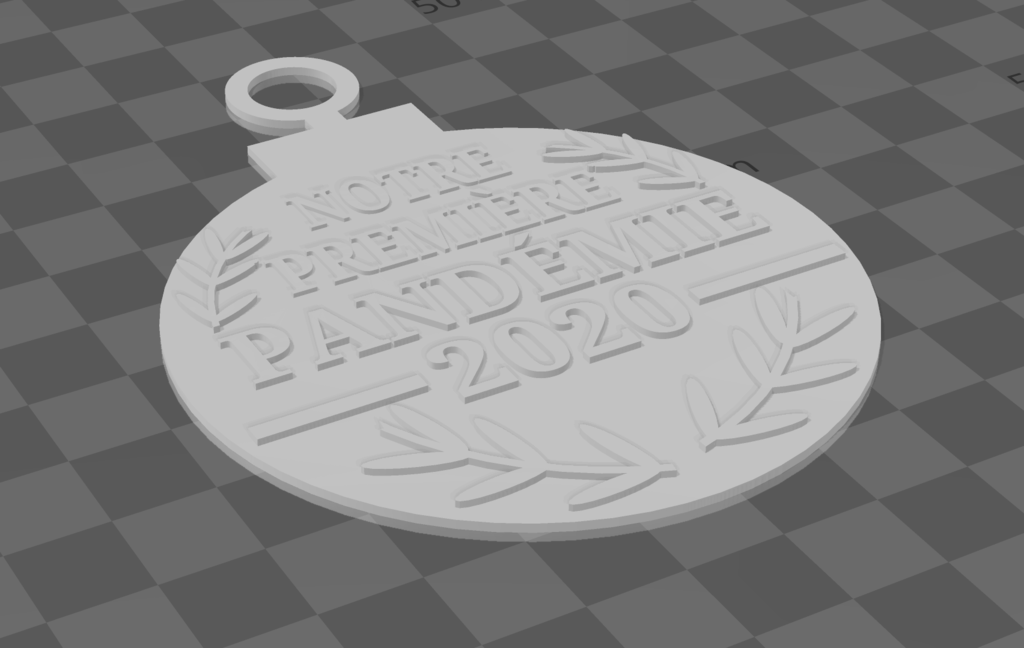 Notre Première Pandémie Ornement - Our First Pandemic Ornament