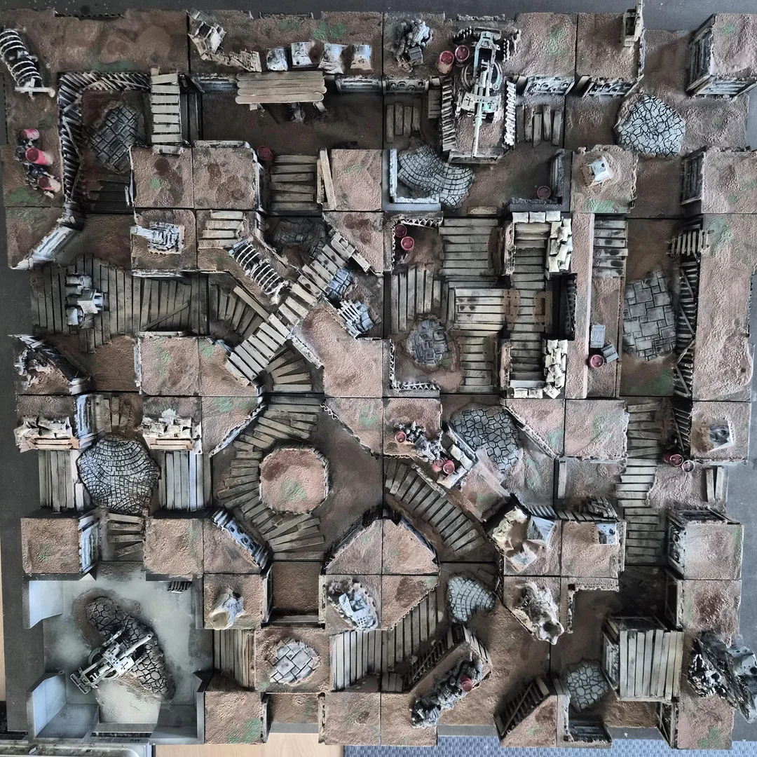 Trench Crusade Terrain base plates