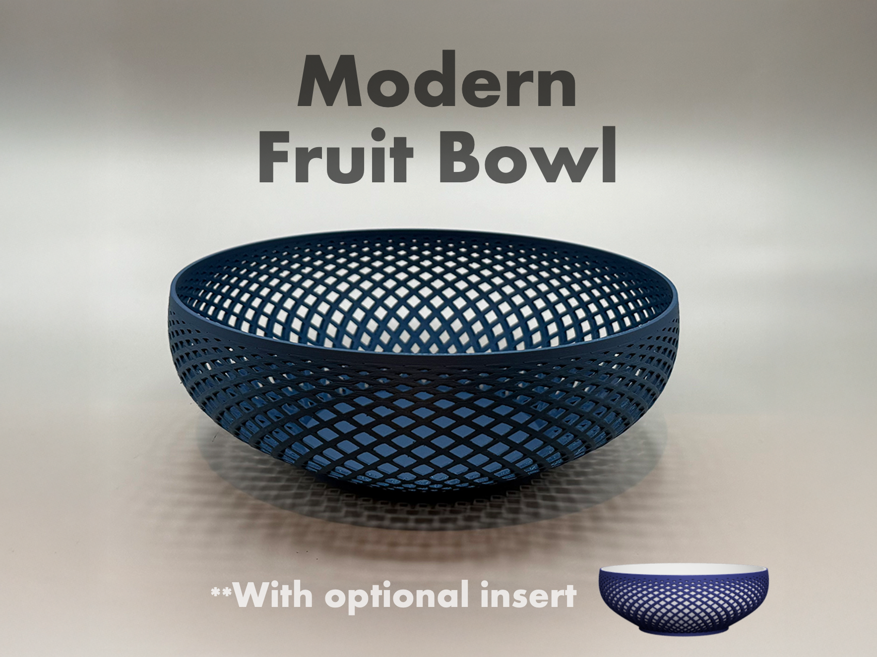 Modern Fruit Bowl / Decor | Filte II