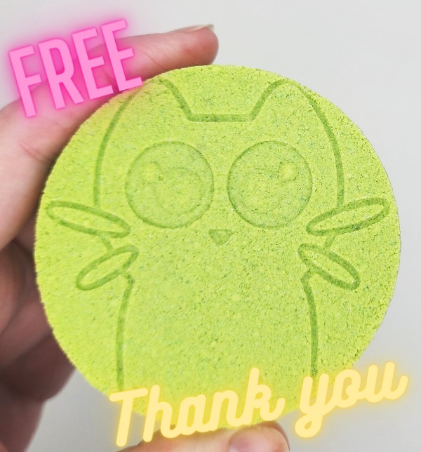 Bath Bomb Mould Hybrid Anime Cartoon Cat Freebie