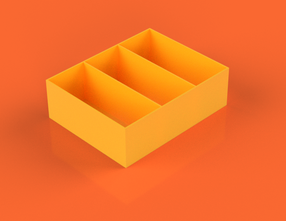 Compact Sauce Packet Tray