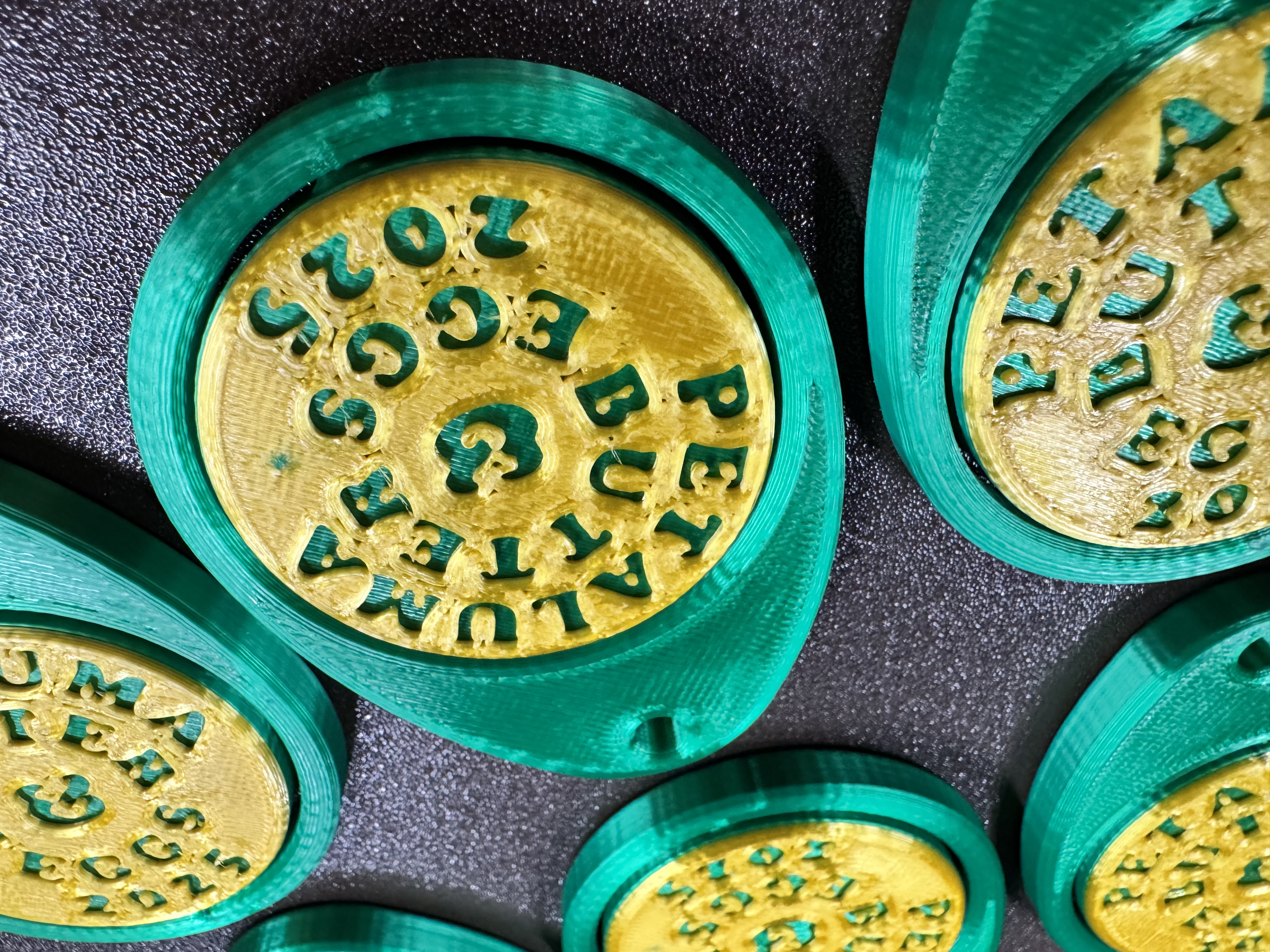 Petaluma Butter & Eggs Day Fidget Spinner (Print-in-Place)