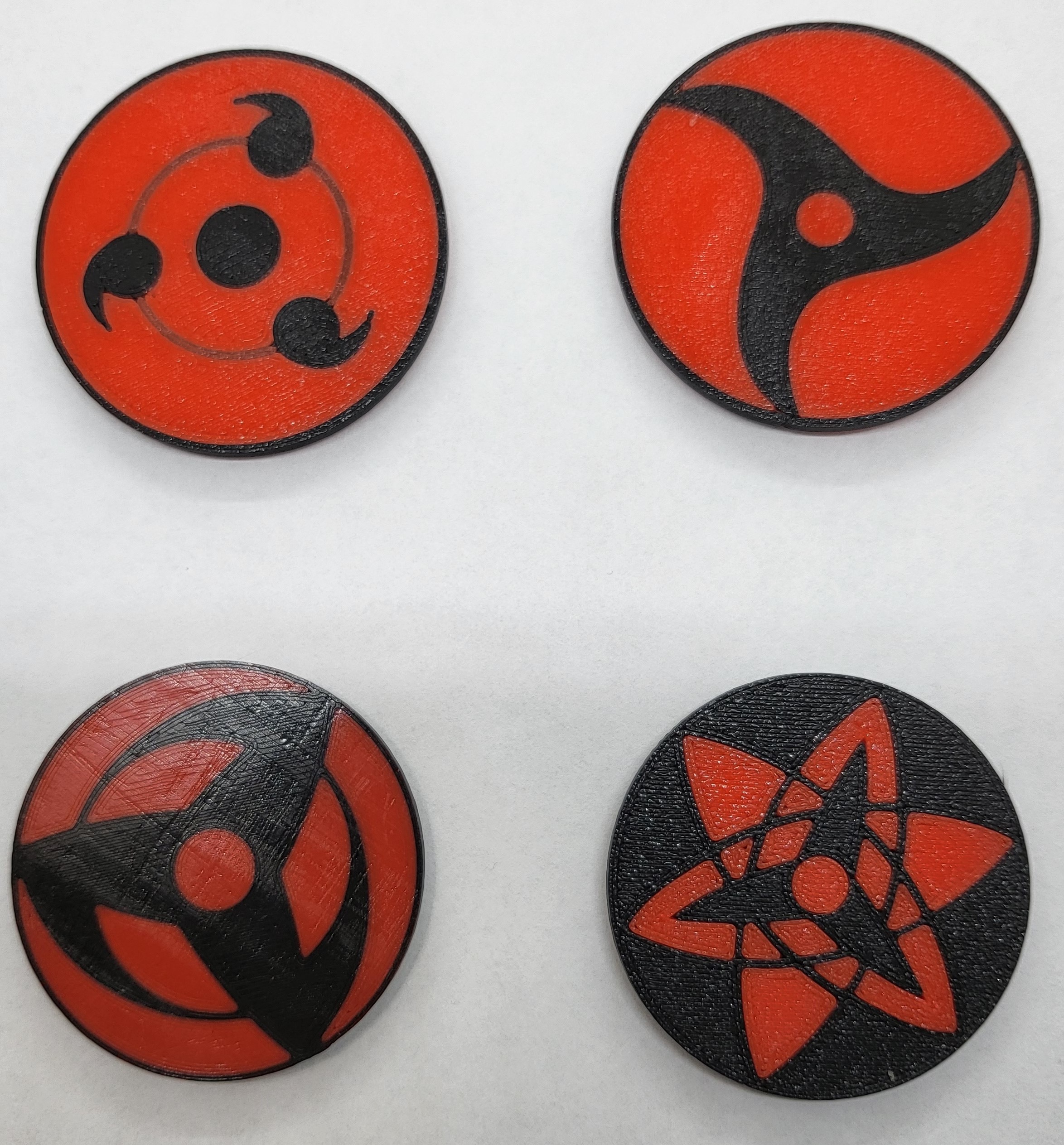 Sharingan eyes - Magnets/coasters