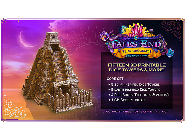 Mayan Temple Dice Tower