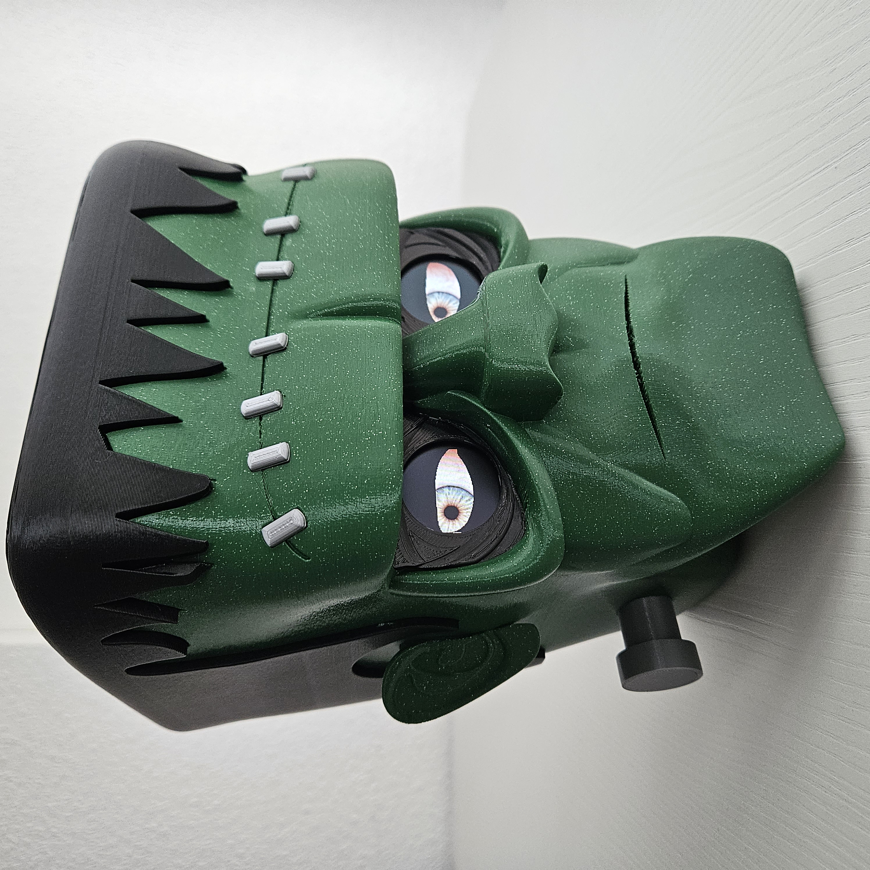 Frankenstein Head with Animated Eyes