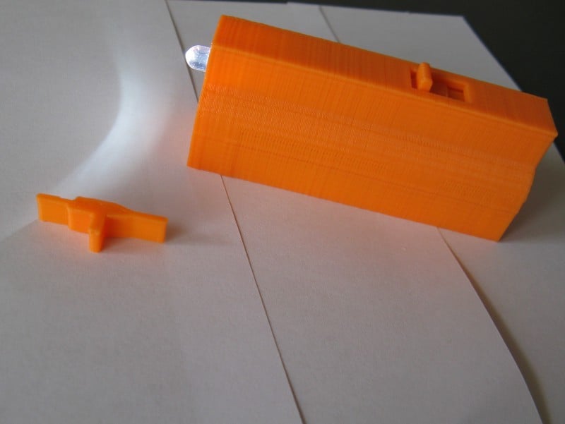 Circuitsonline KifKit Ledlamp behuizing V2 (Enclosure for circuitsonline kifkit led light V2) with slide switch