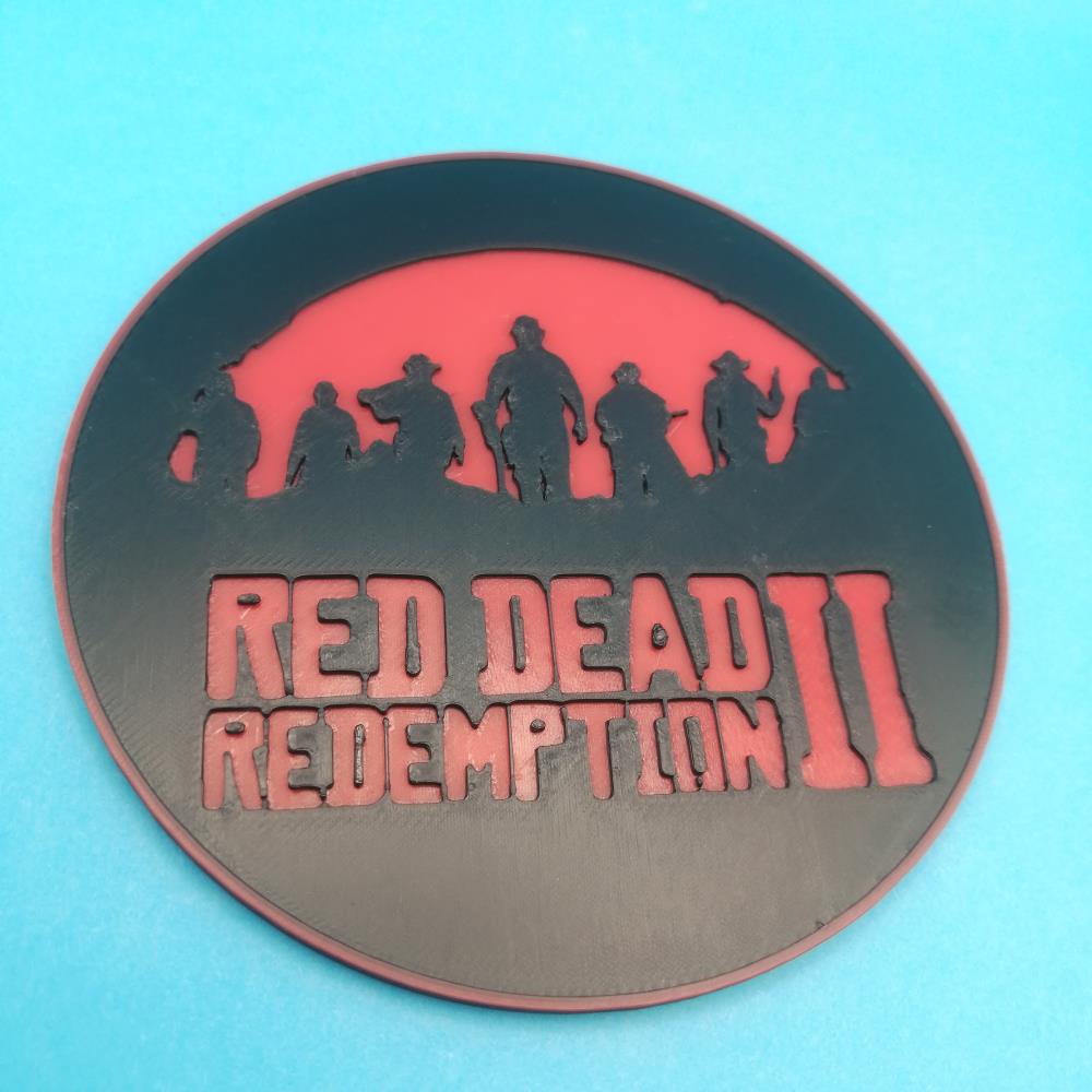 RED DEAD REDEMPTION 2 DRINKS COASTER - BAMBU UPDATE