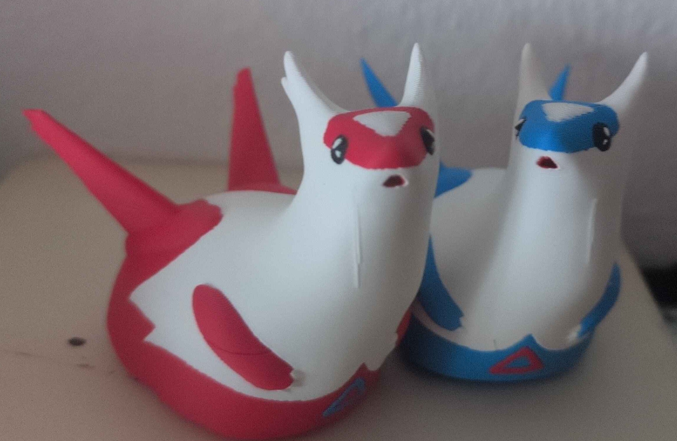 Latias and Latios Salt and Pepper Shakers