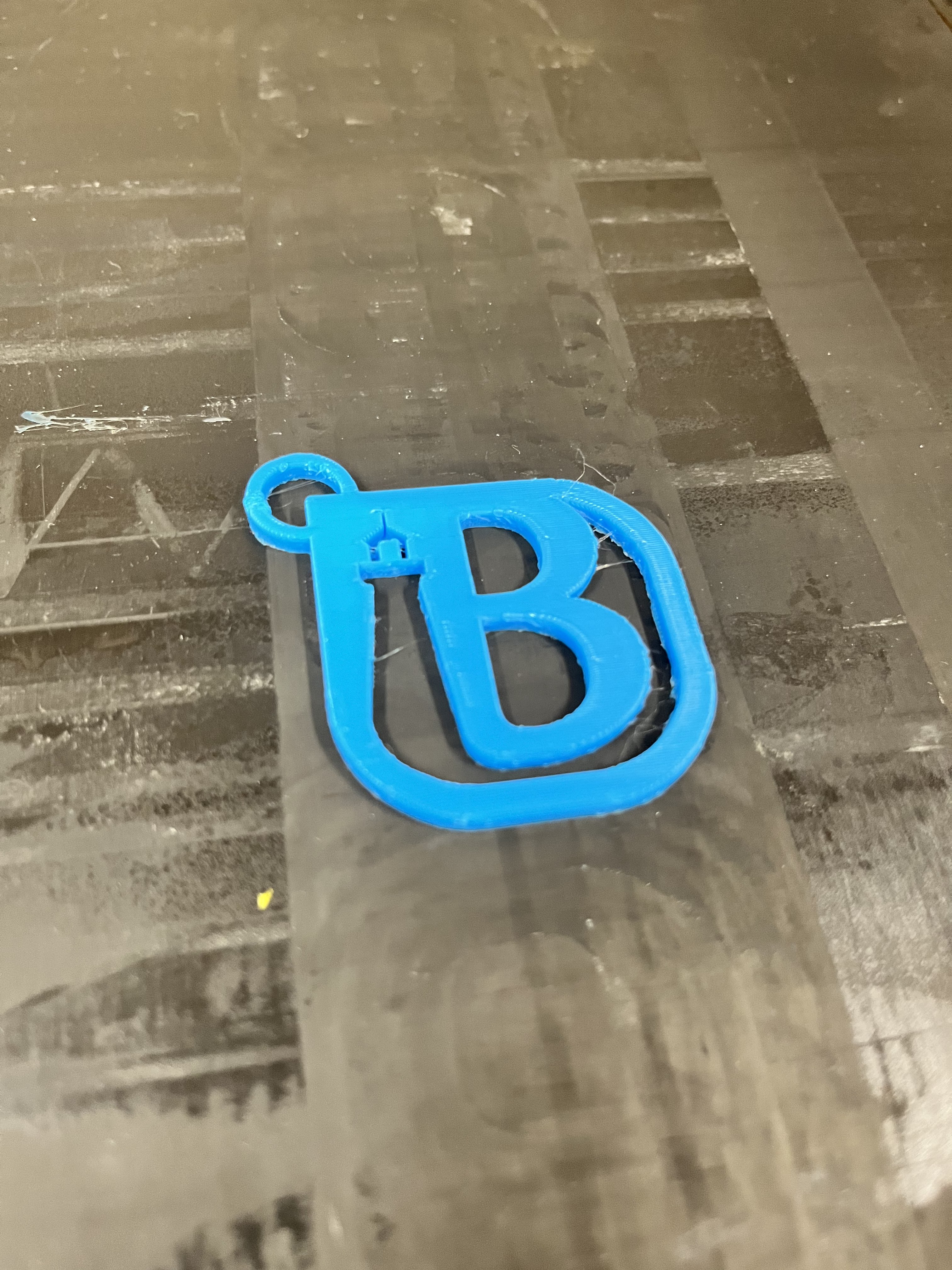 UMass Boston Makerspace Keychain