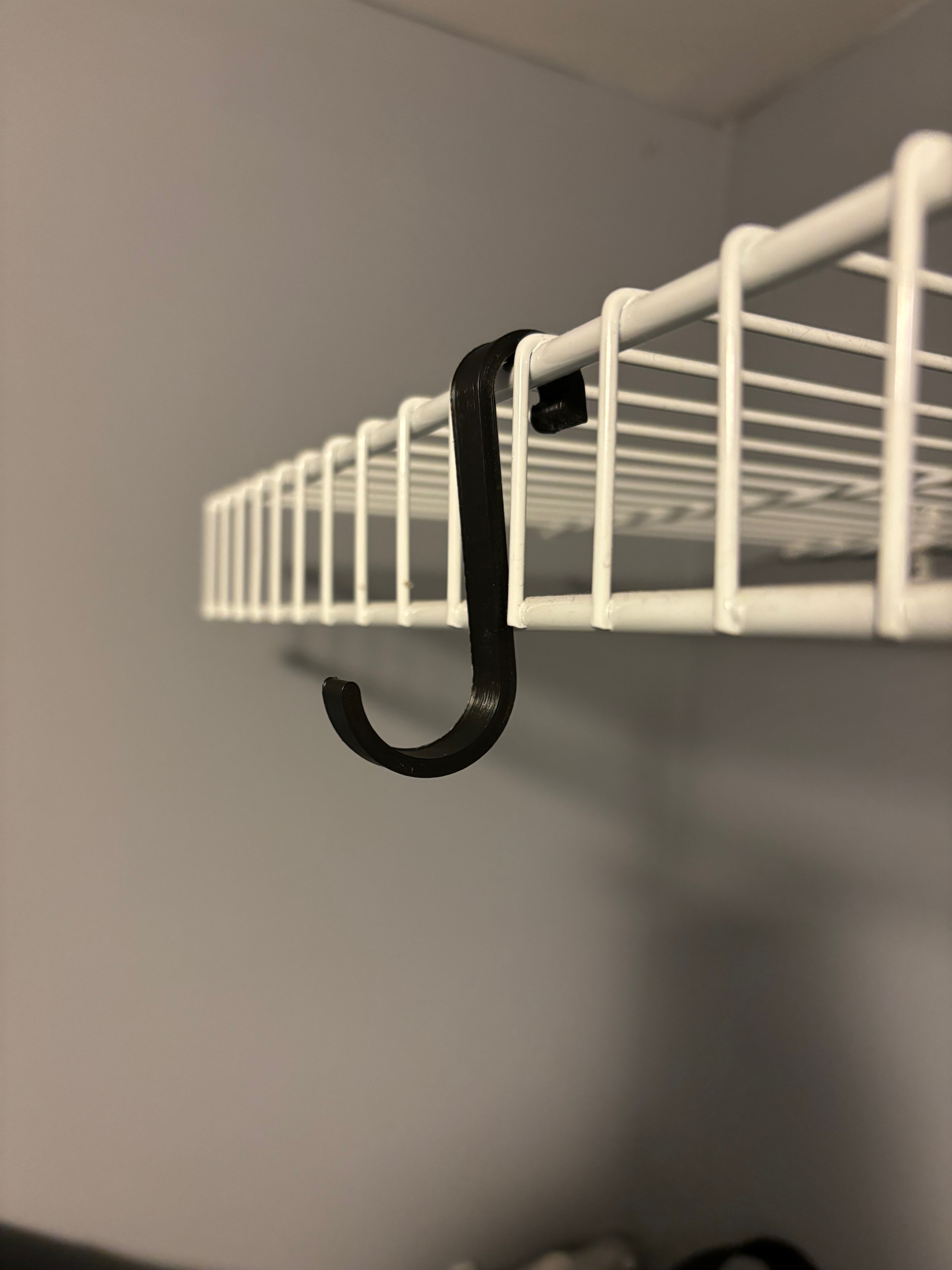Hat Hook for Wire Shelf
