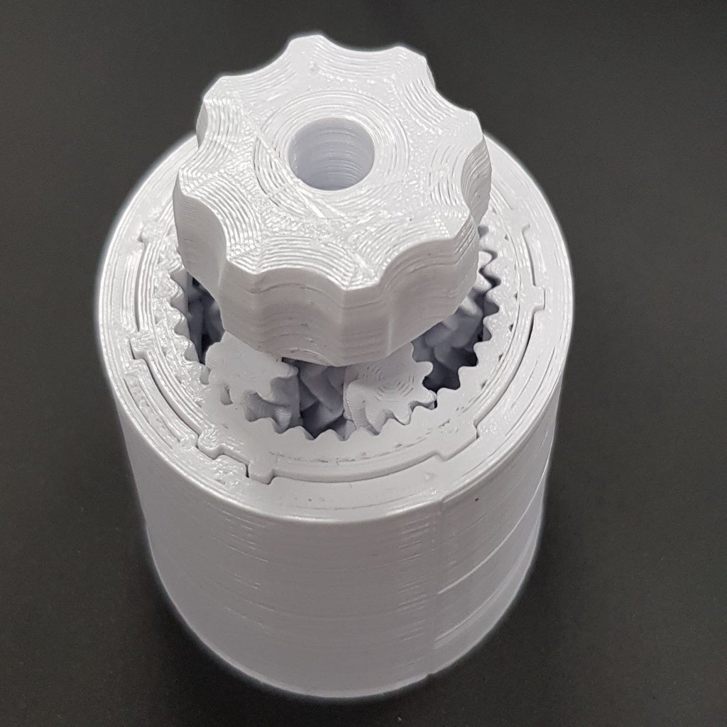 Planetary Gear Puzzle Box