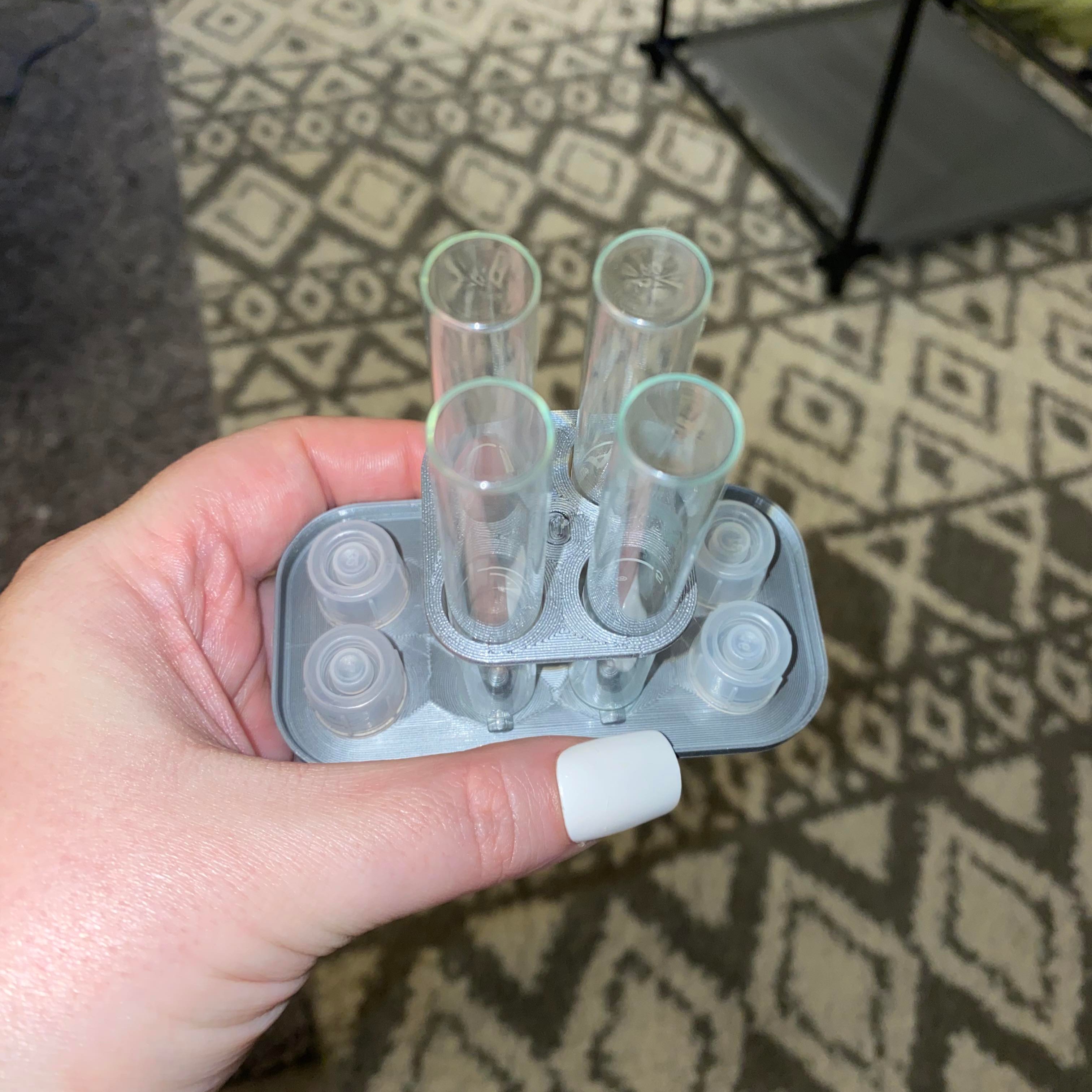 API Test Tube Holder/Drying Station