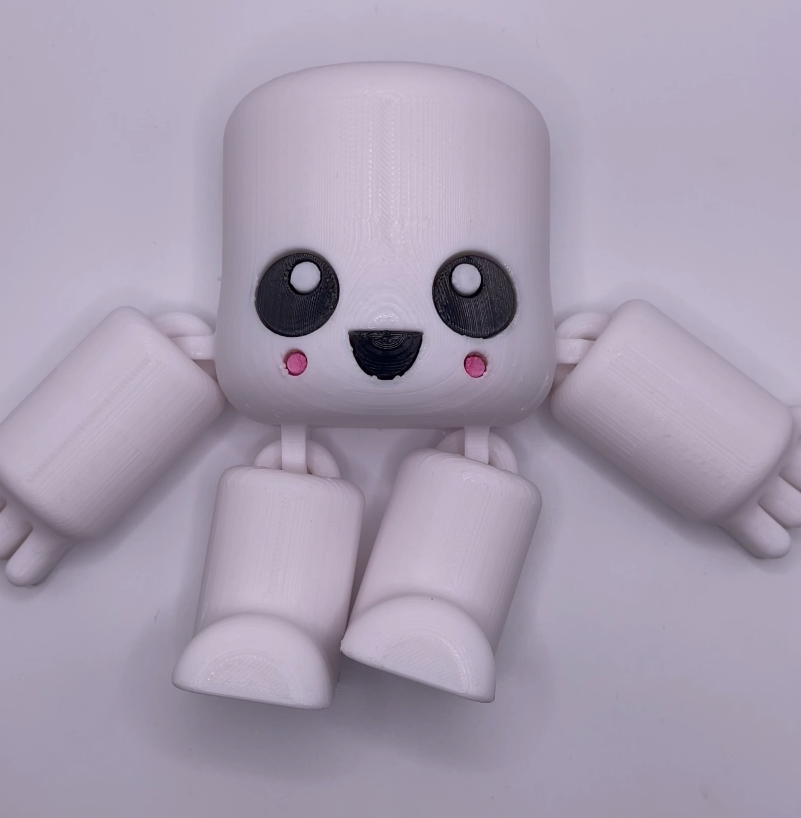 POD petite chamallow cute flexi toys Print in place