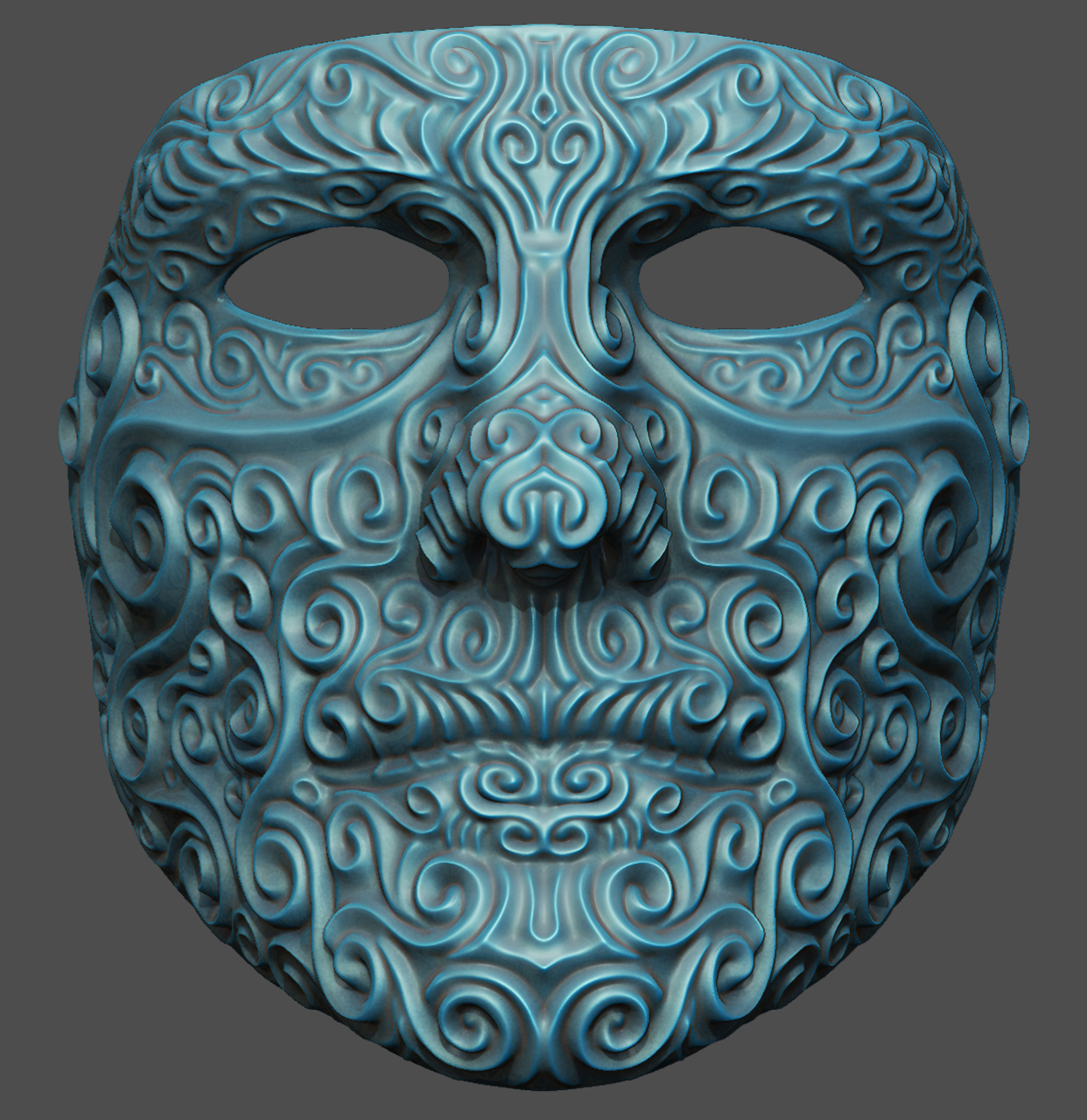 Decorative Filigree Masquerade Ball Mask