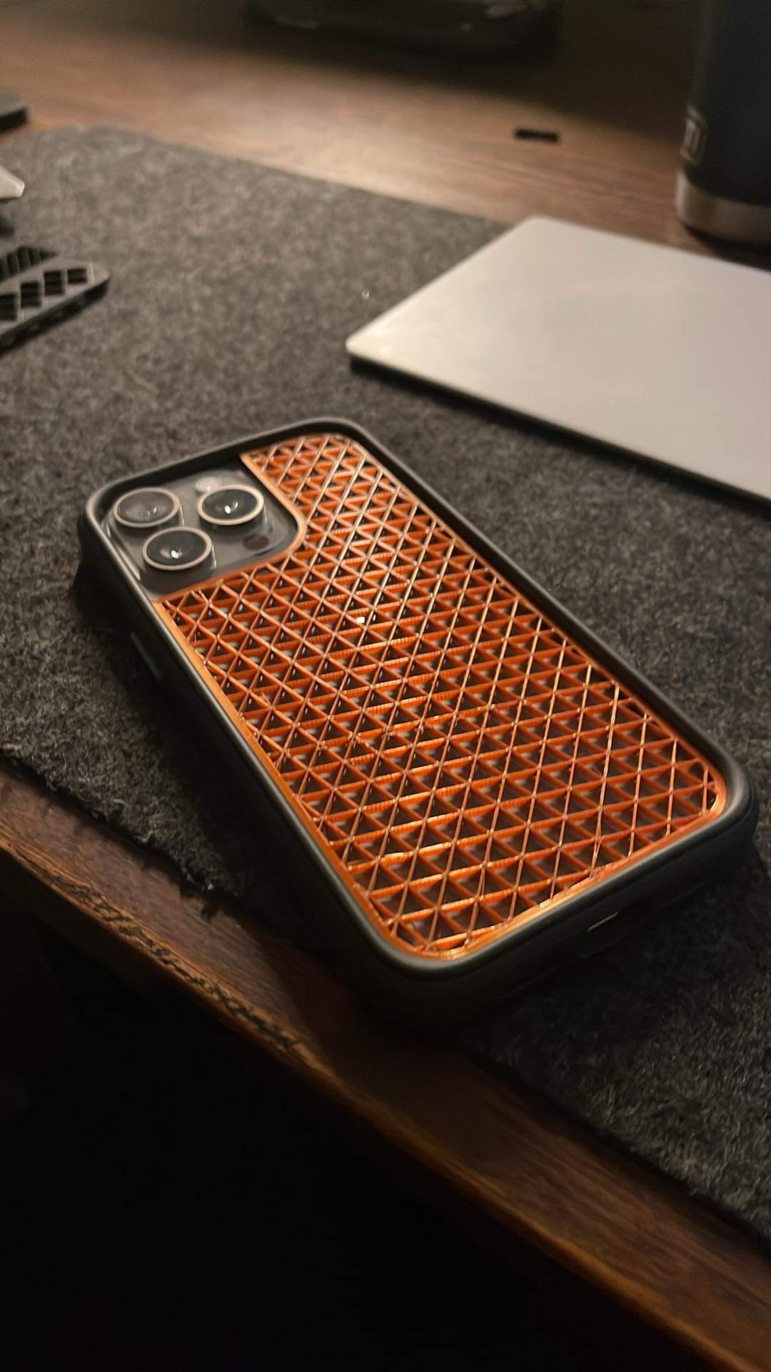 Phone Backplates for Rhinoshield Crashguard on a Iphone 15 Pro Max