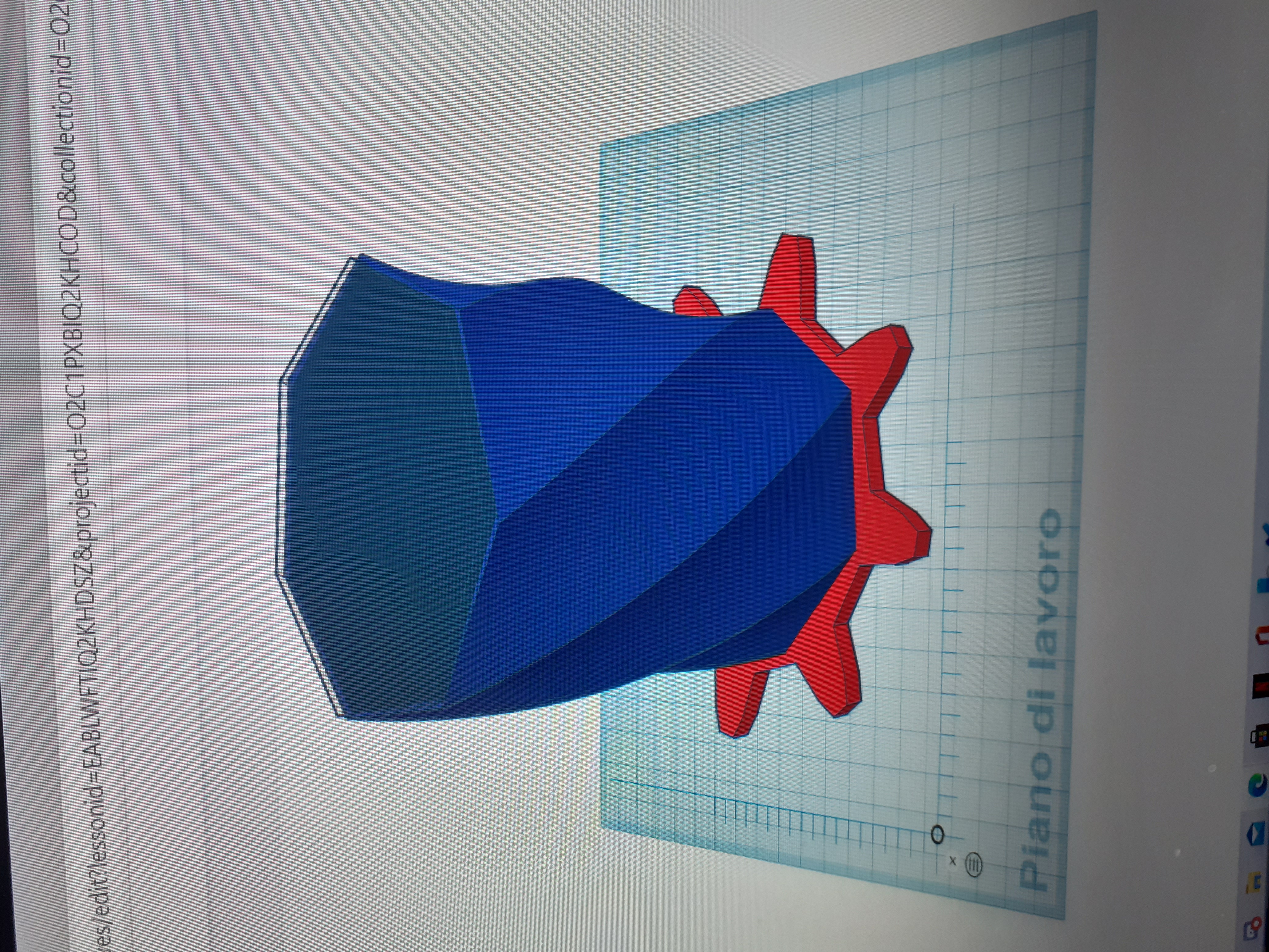 VASO SEMPLICE CON BASE