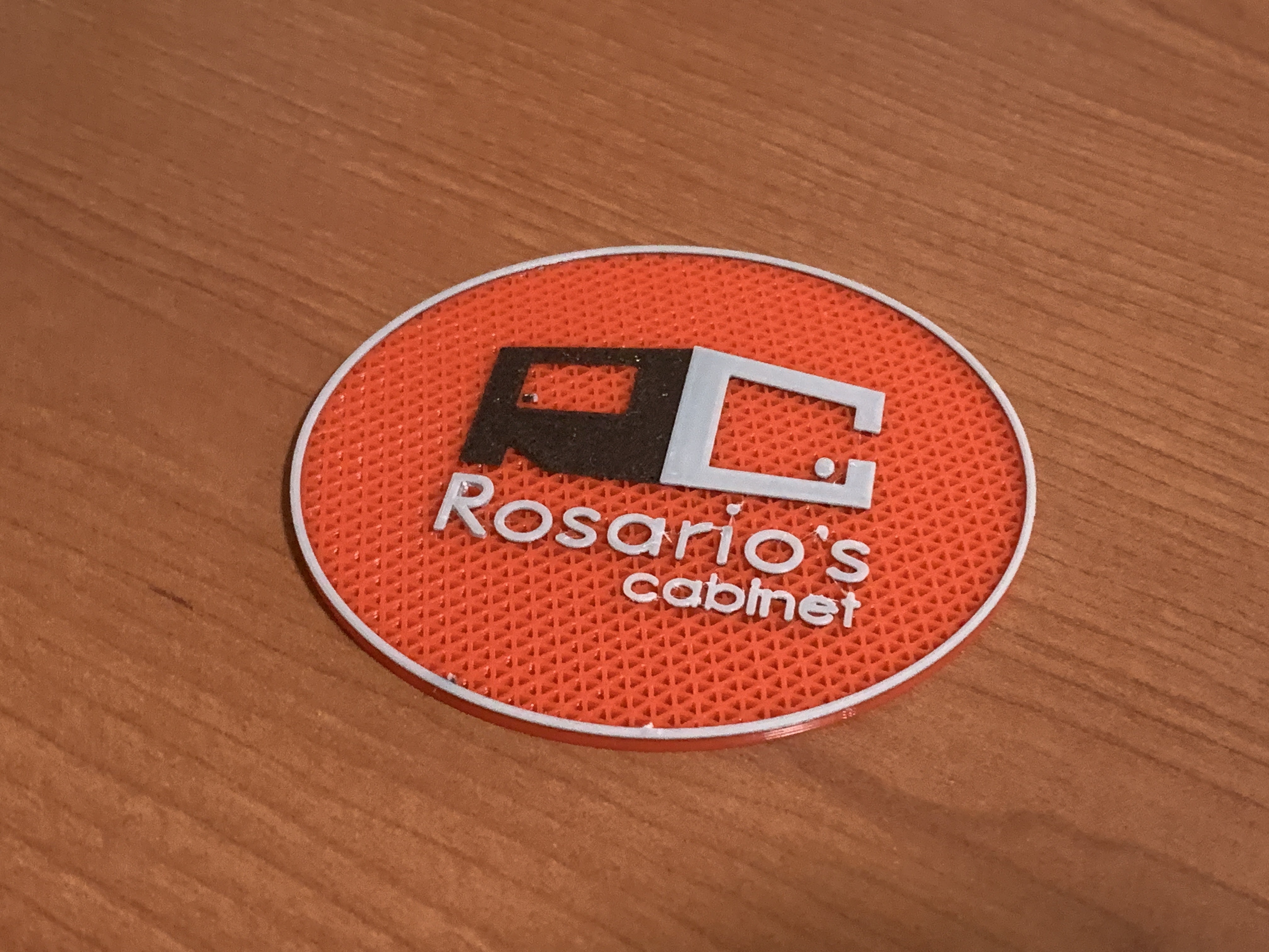 Rosario's Cabinetmaker Coaster