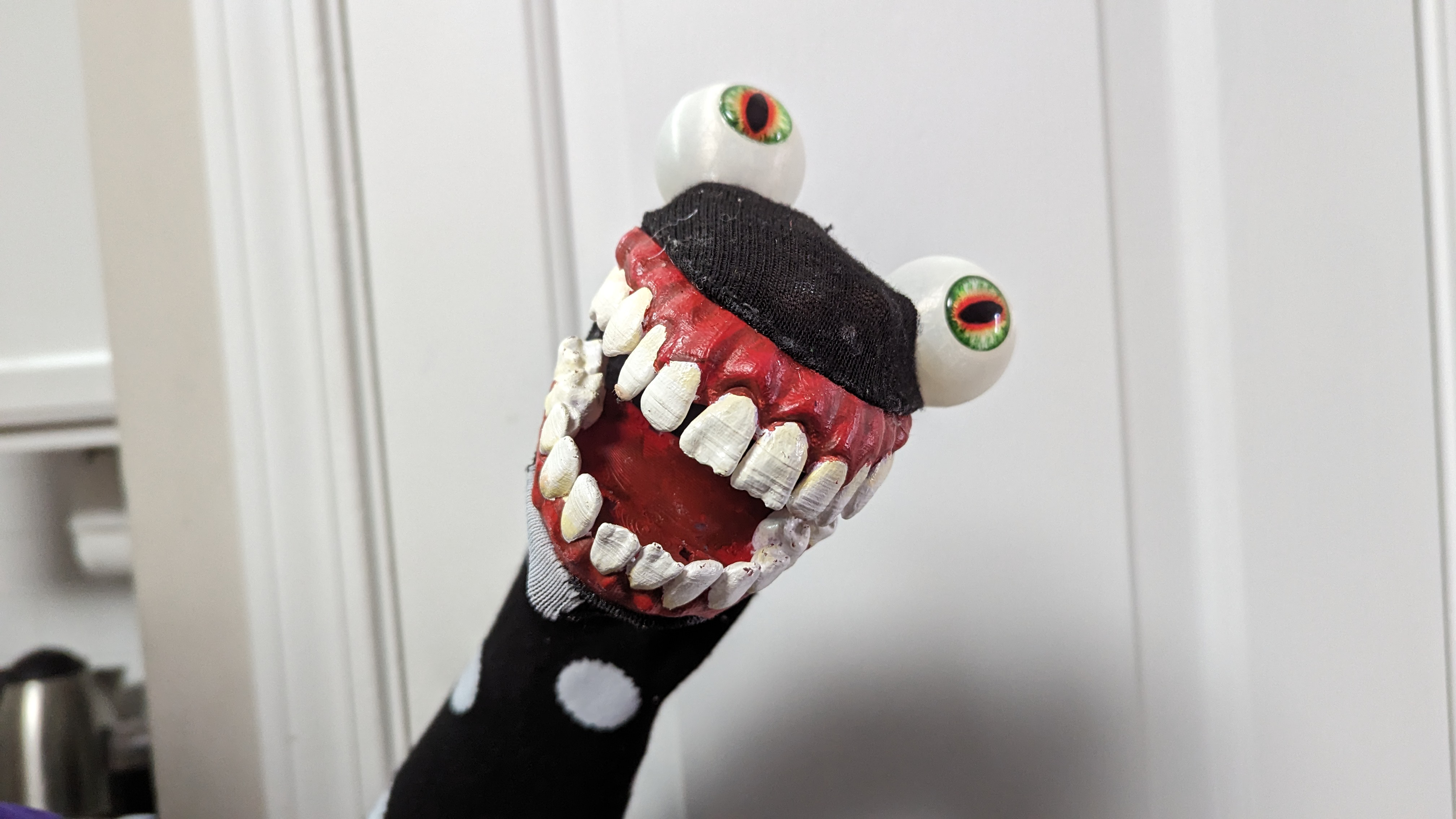 Toothy Sock Puppet Print-