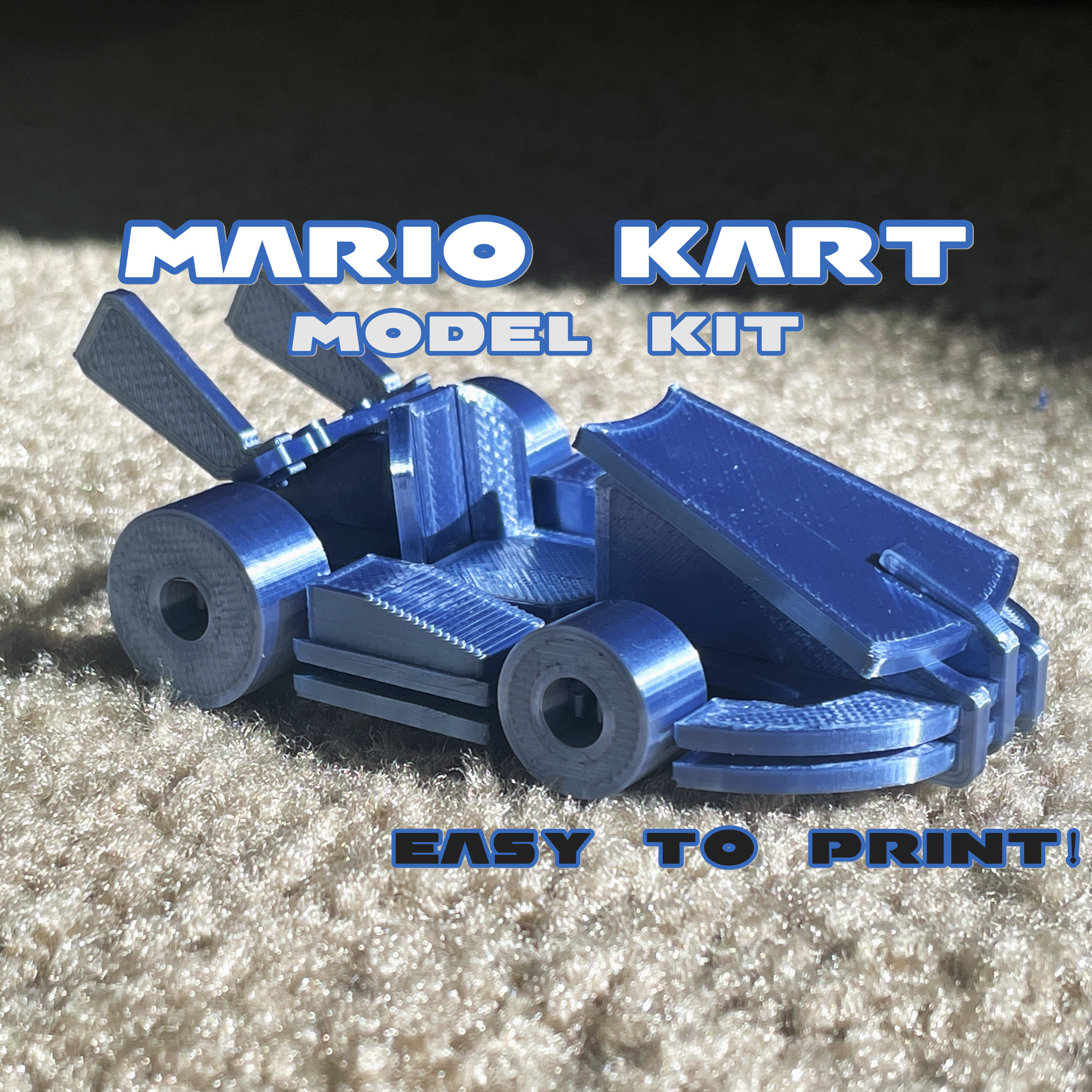 Mario Kart Go-Kart - Model Kit