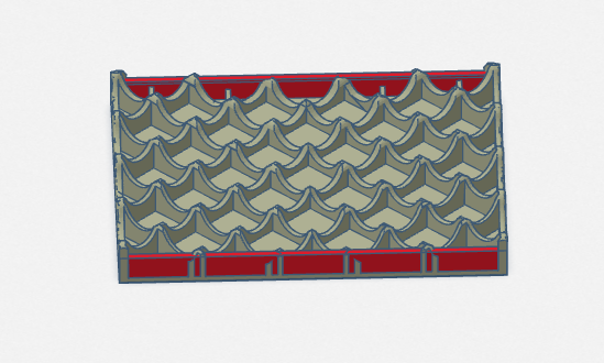 SpaceX grid fin pattern stomp pad
