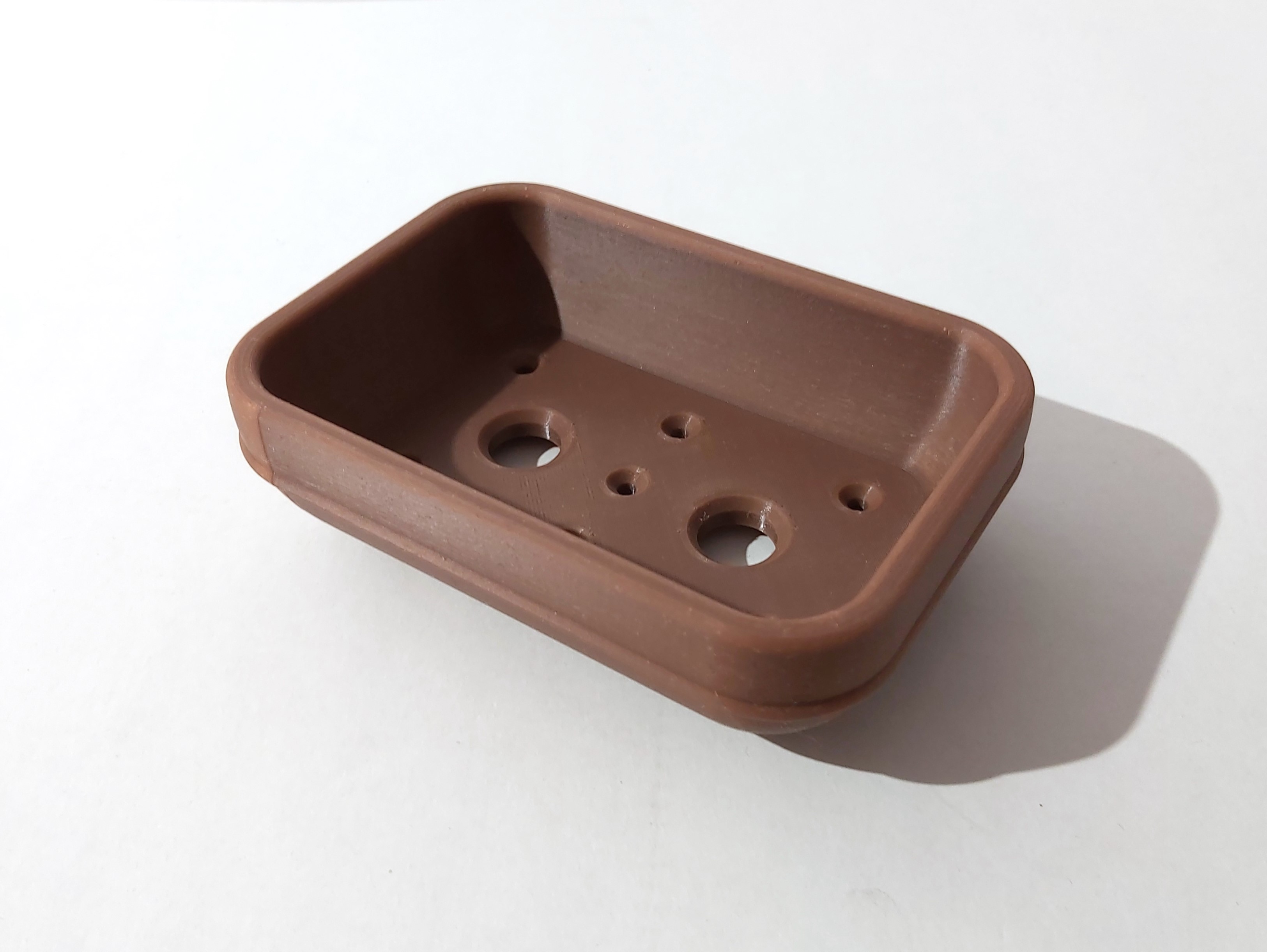 Bonsai pot 11 rectangular rounded (mame) 131x91x39mm