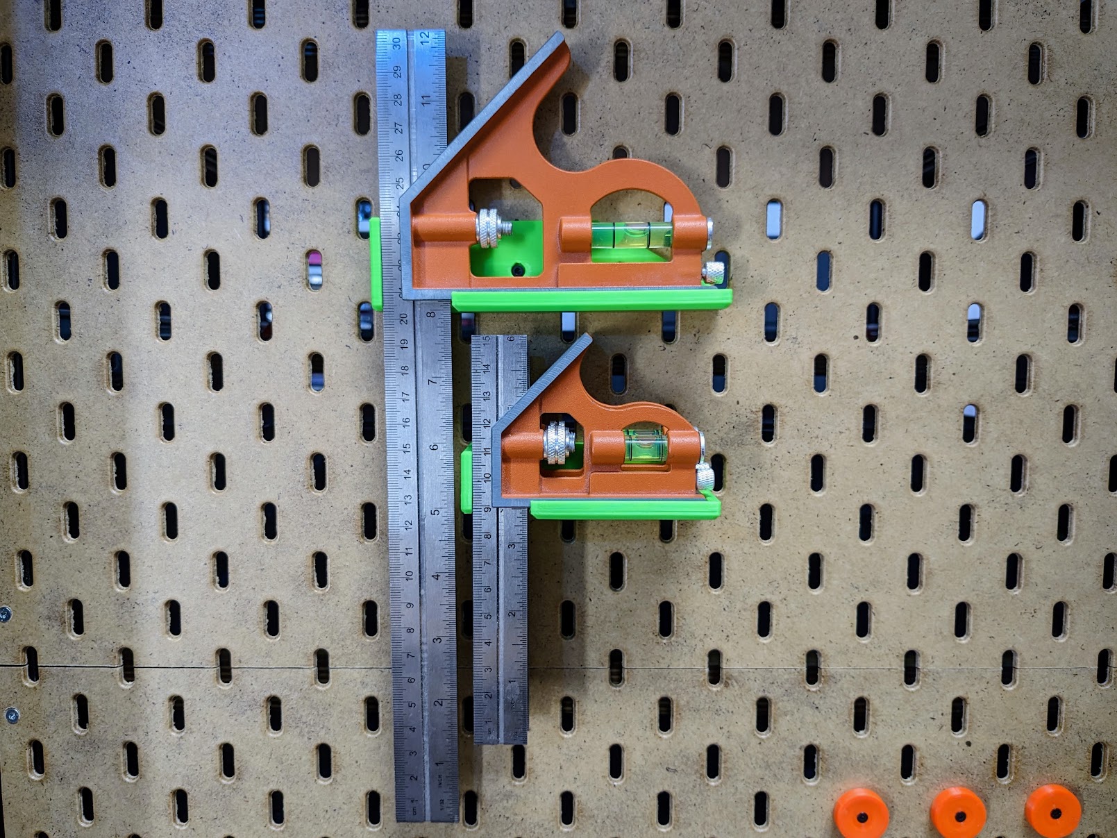 BAHCO Combination Square Holder for Ikea Skadis, CS150, CS300