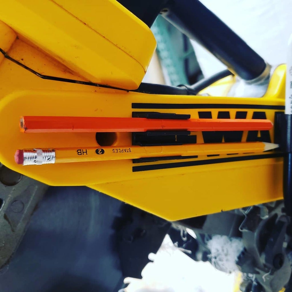 Pencil + Carpenters pencil mount