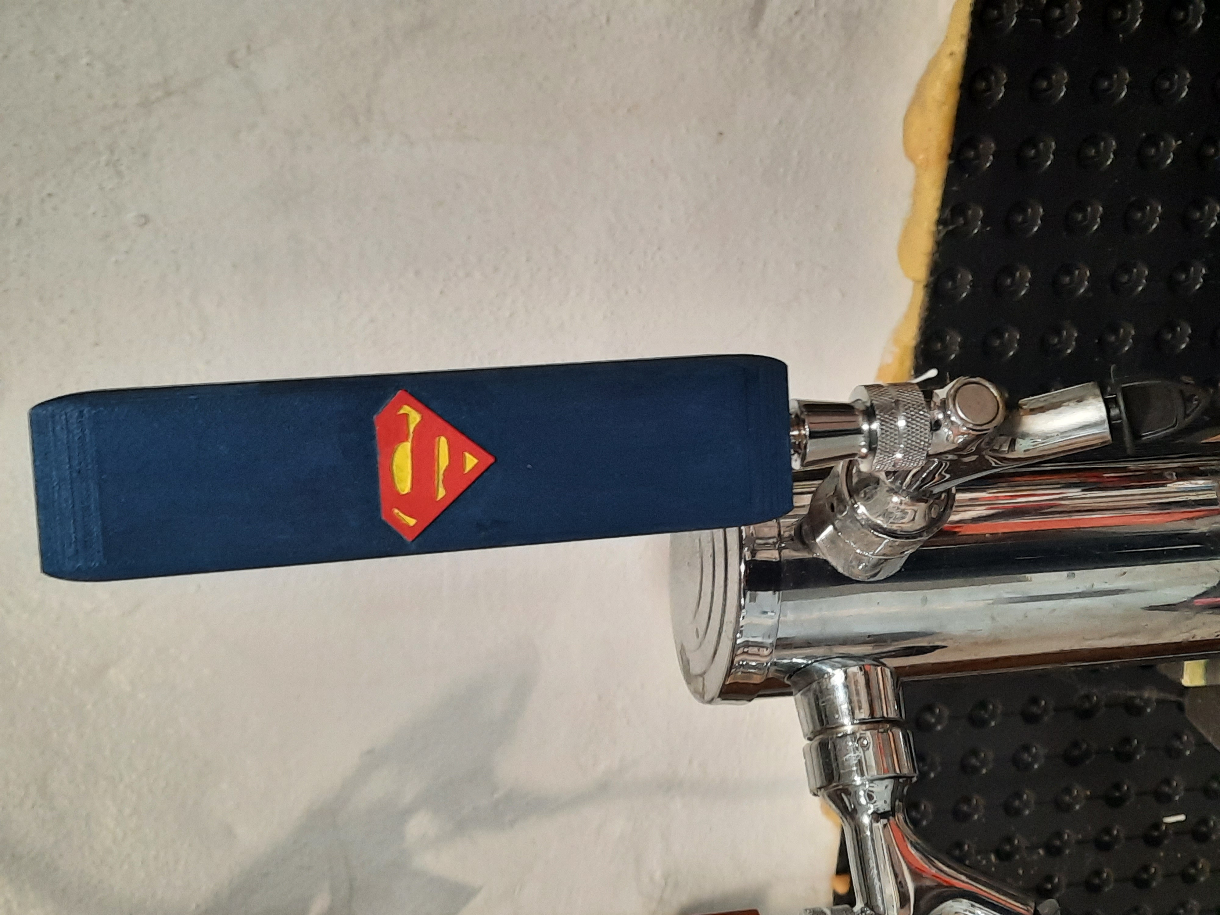 Superman Beer Tap Handle