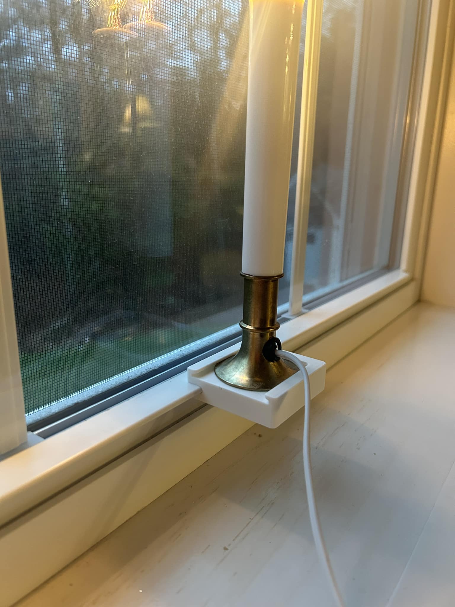 Candlestick Light Window Mount