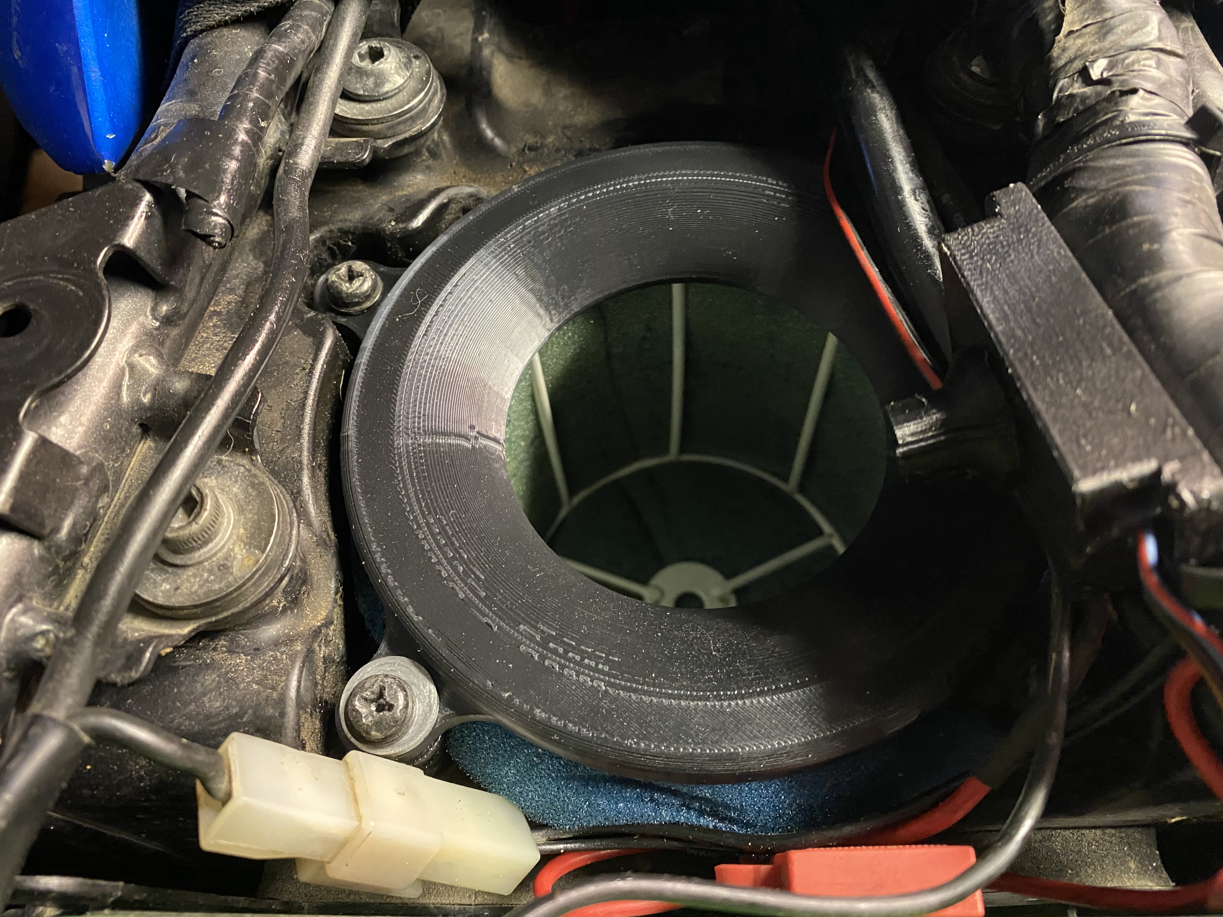 Custom DNA Stage 2 Filter Cover Yamaha XT 660Z Tenere
