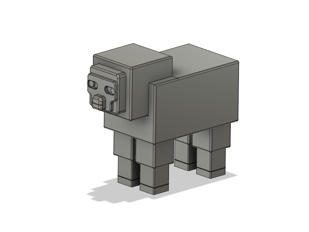 Minecraft ovce (Minecraft Inspired Sheep)