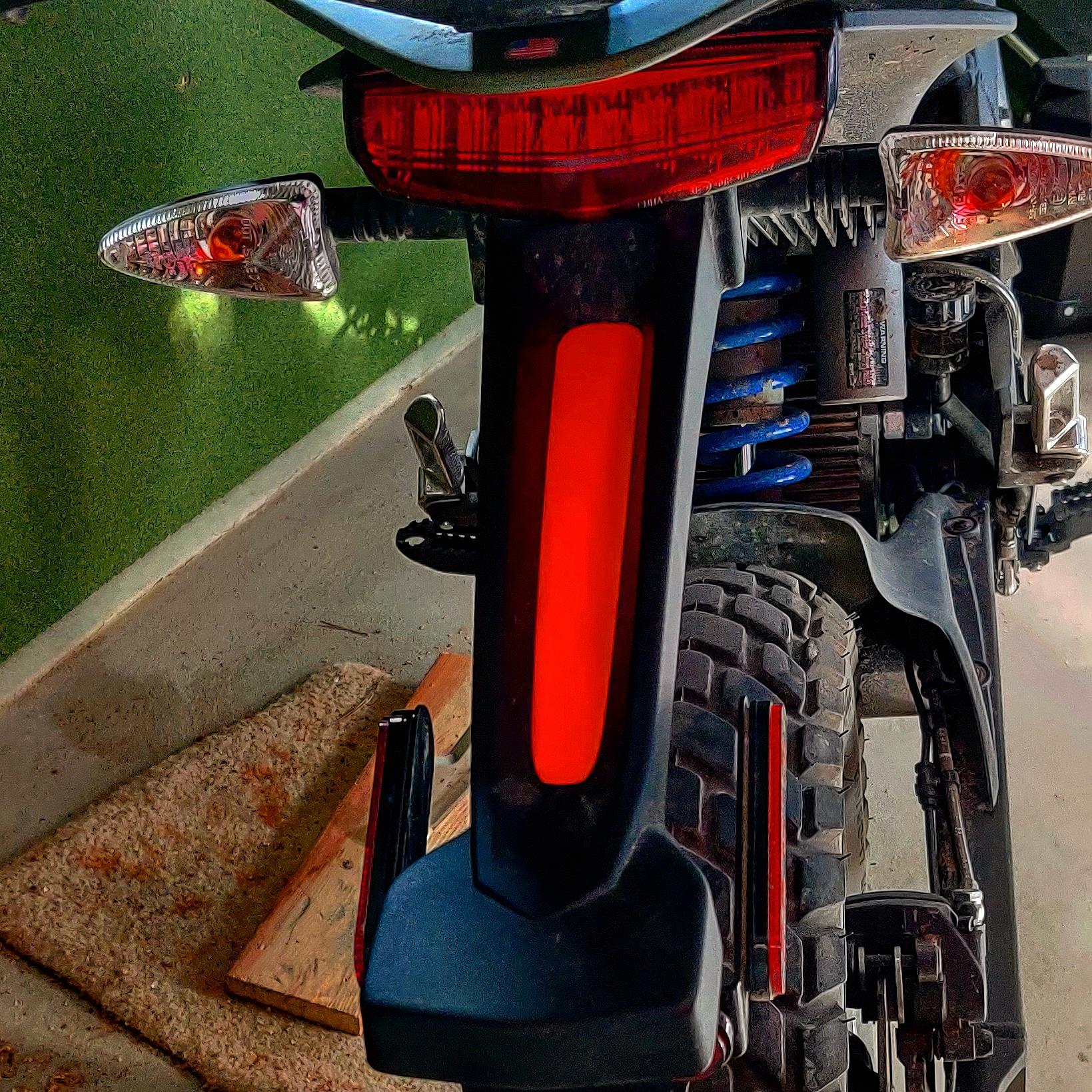 Zero motorcycles rear fender hole blocker