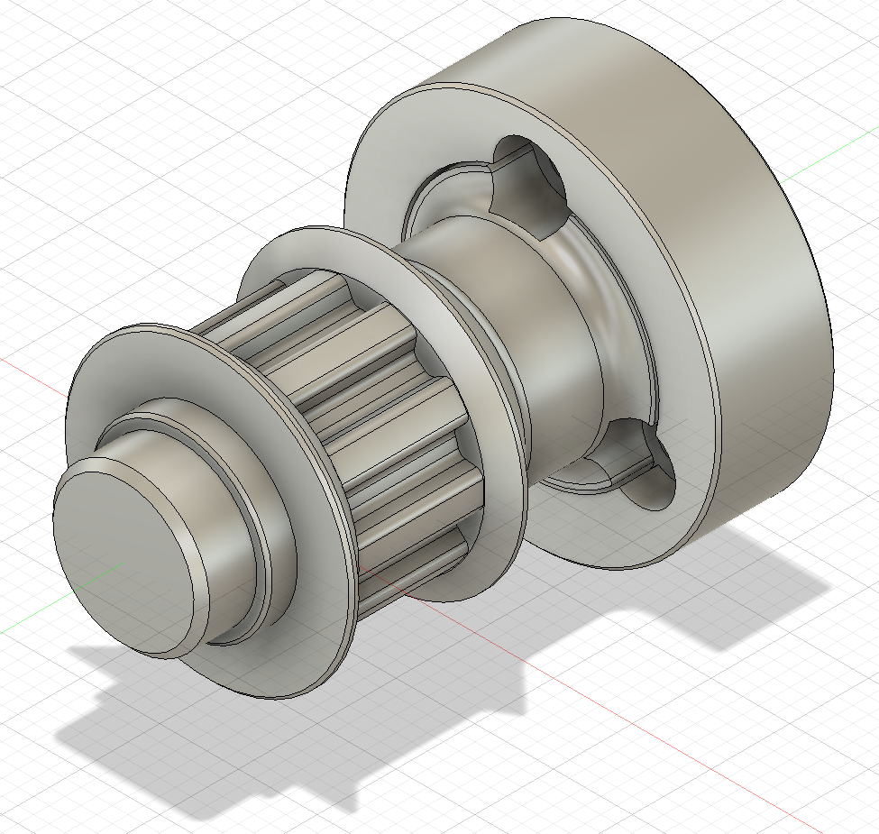Servo arms, brushless motor pulley and headlights for 3mm LED for 3Dsets model 7 buggy