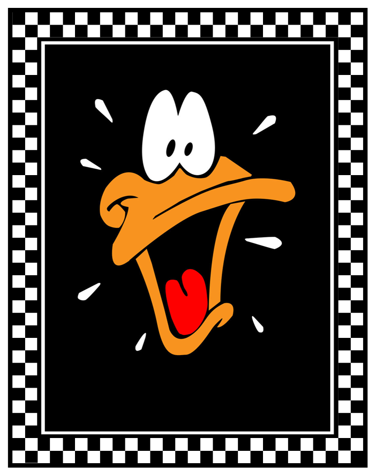 Daffy Duck Poster (Egyptian God Of Frustration Babylon 5)