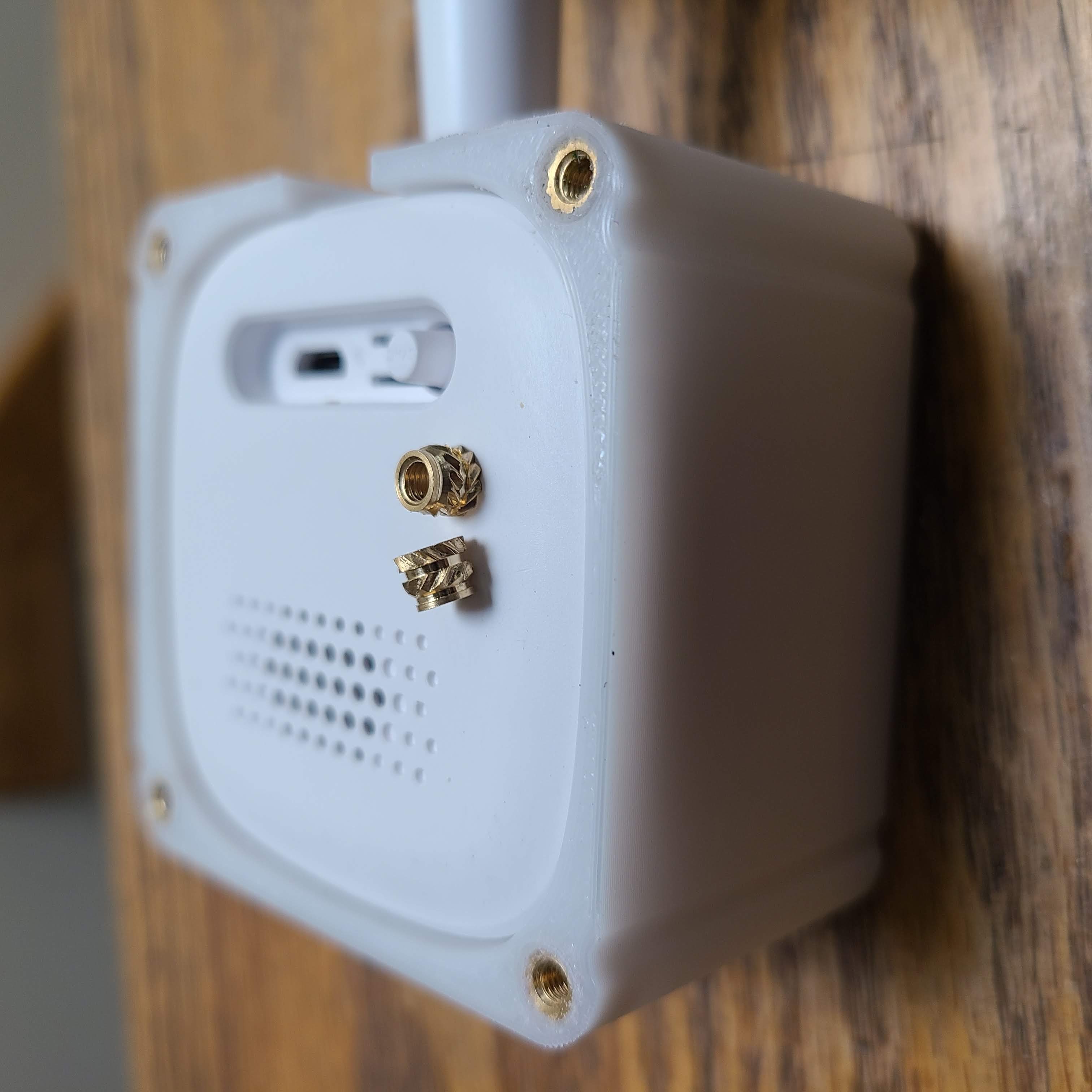 eufy 2K Indoor Cam Enclosure for Outdoor using Smaller 3mm Heatset Insert (Commonly found in Voron Kits)