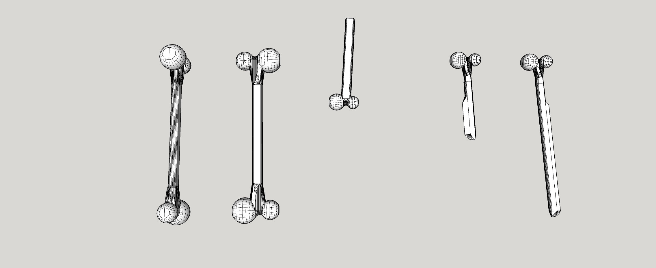 Mini 13: Melee Weapon Set - Blunt Weapons 3