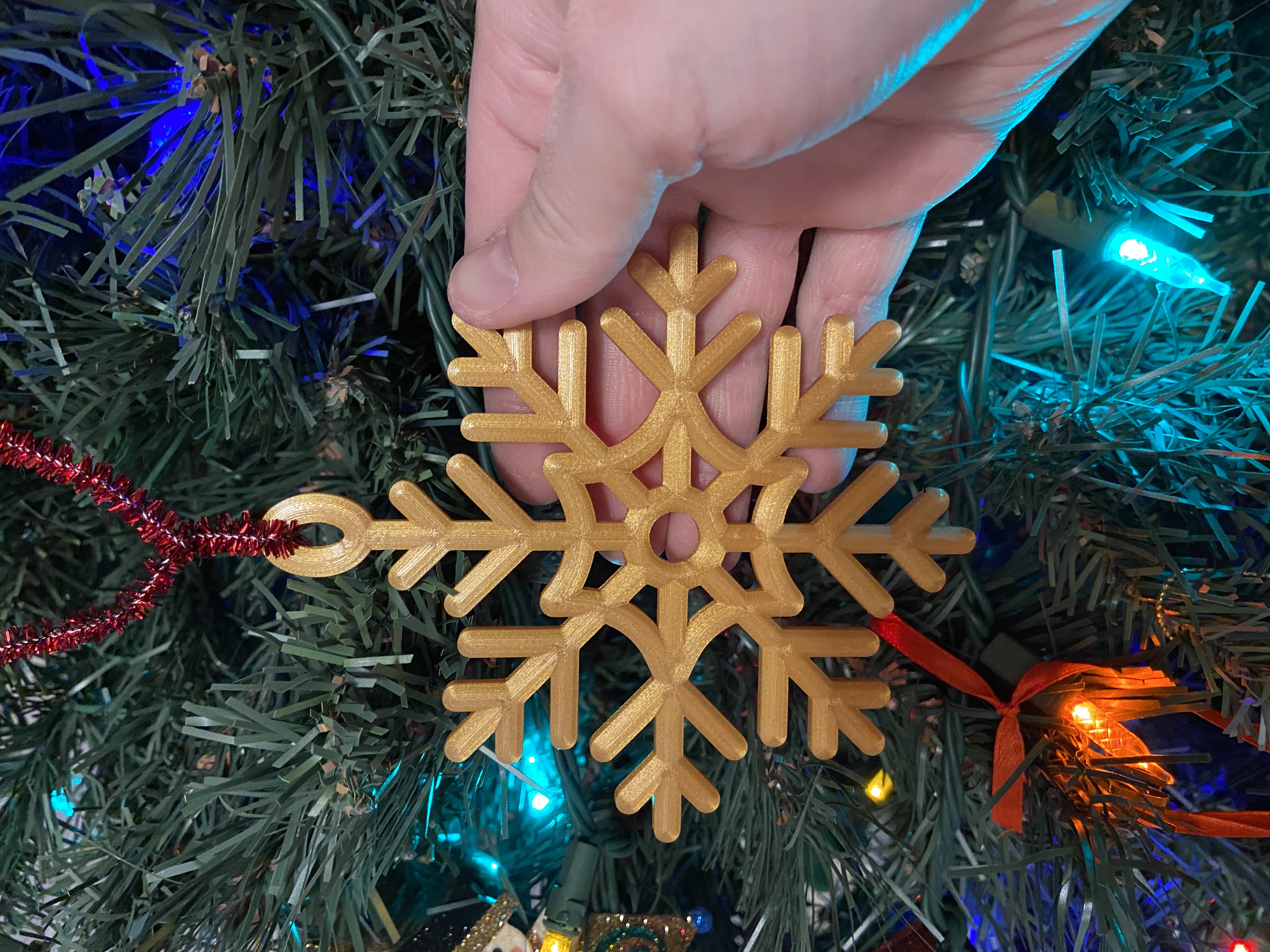 Large Snowflake Ornament/Decoration