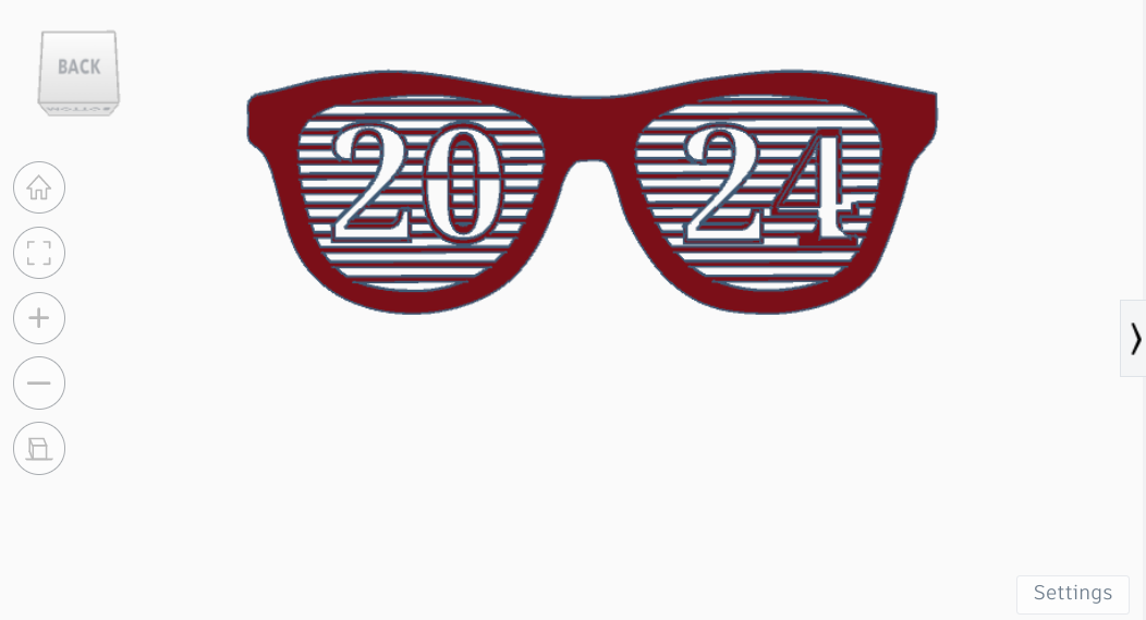 Happy new years!!! Celebrate with 2024 glasses.