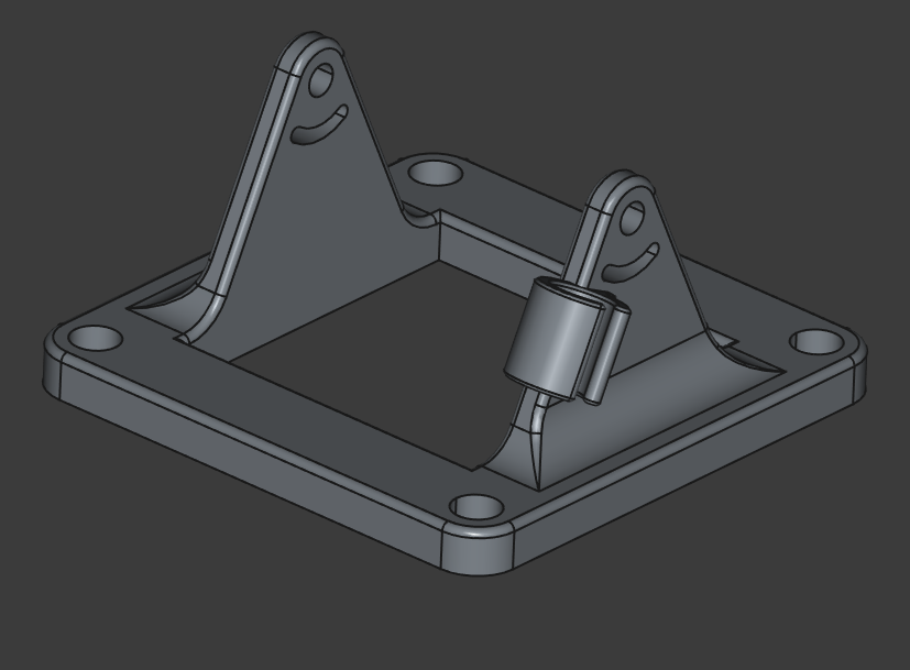 fpv camera mount all in one cam, antenna, VTX