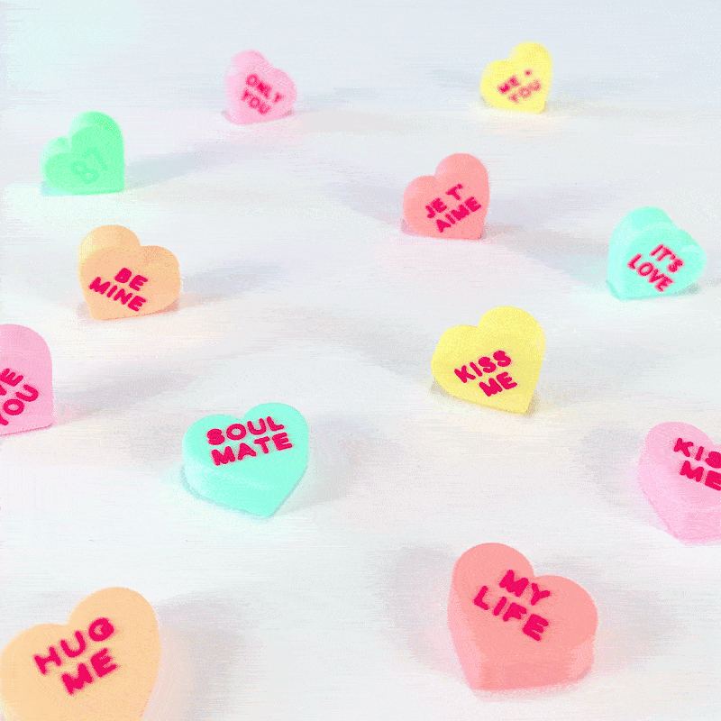 The 100 Sweet Hearts Challenge + PDF, Valentine's Day Game