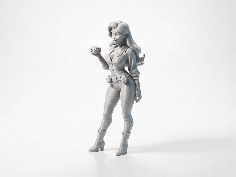Pokegirl Figurine Pokemon Collectible 3D Printable