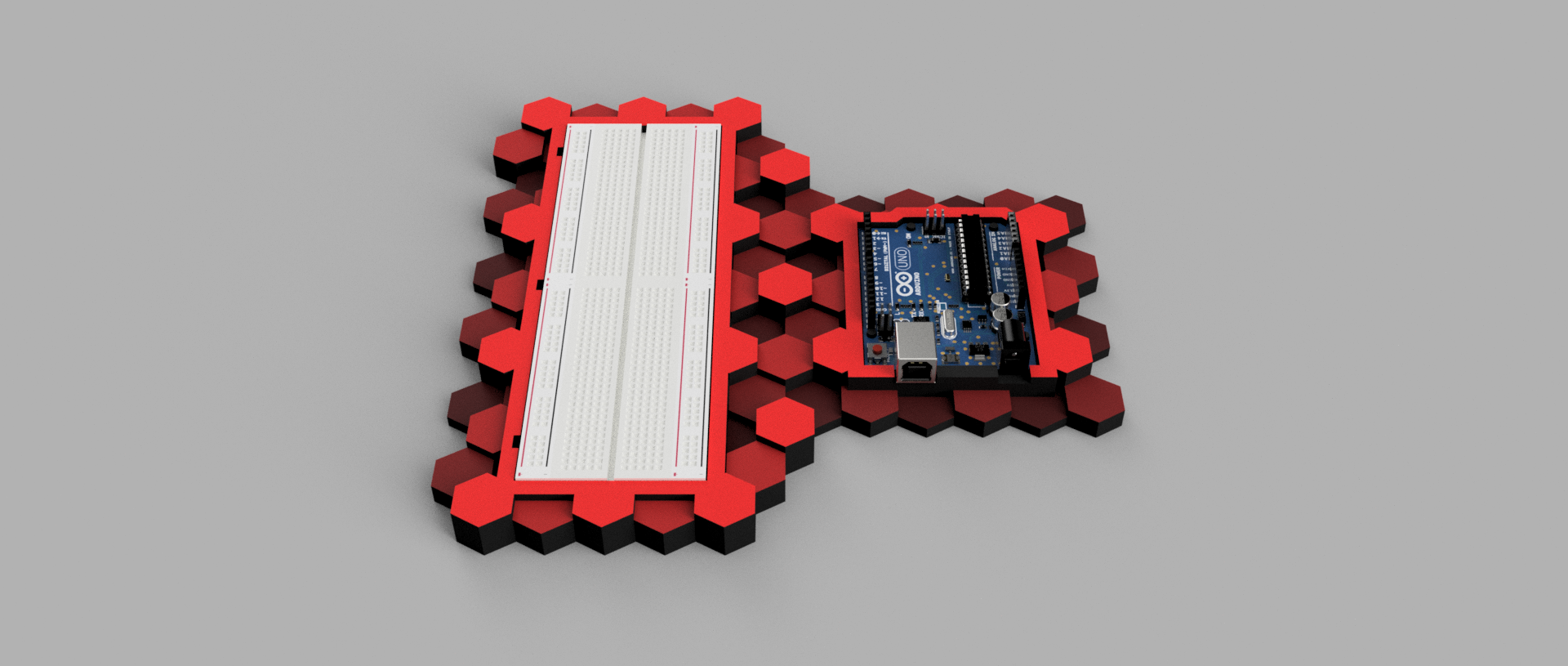Arduino & Breadboard Mount