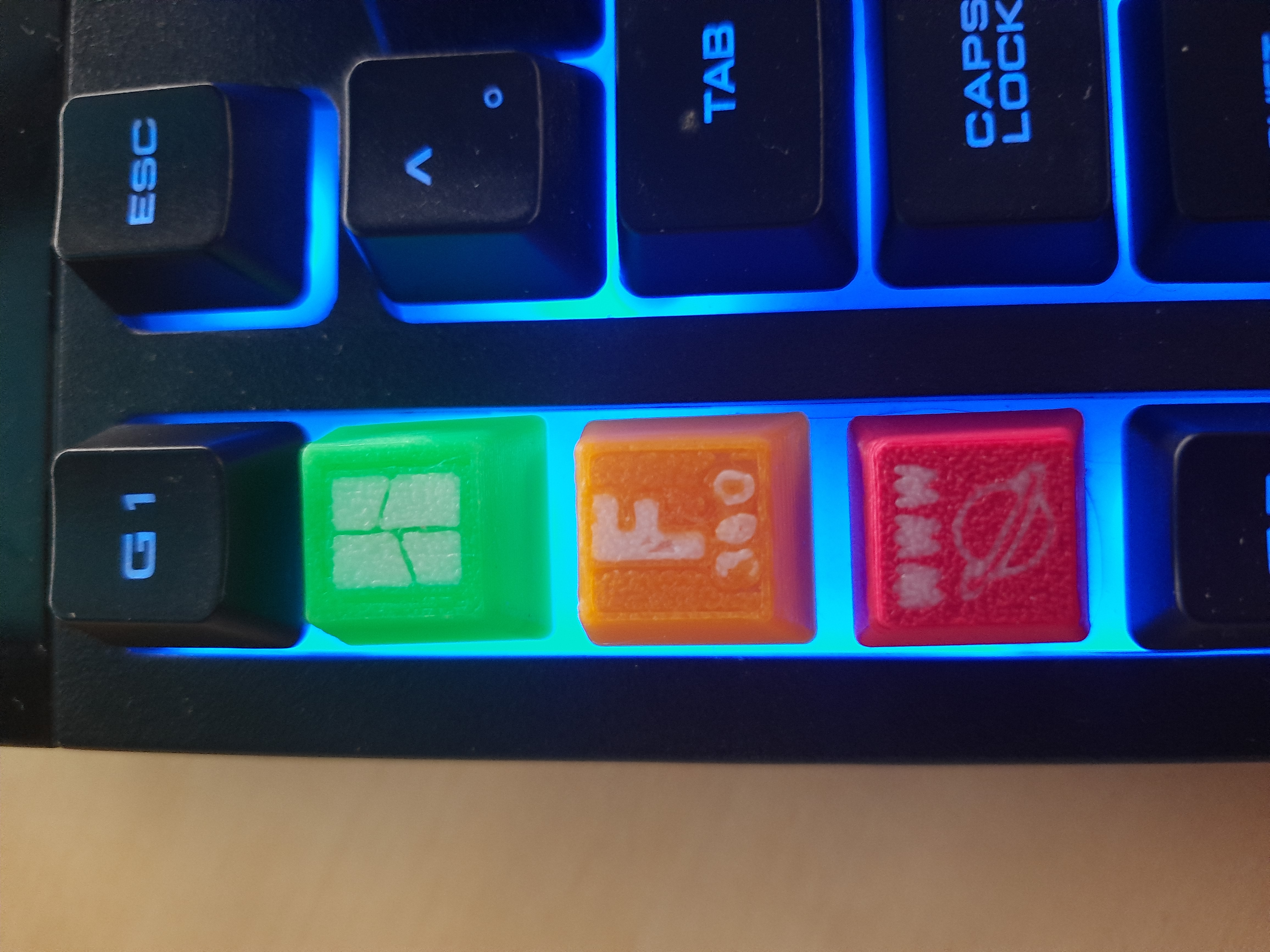 Corsair K55 Custom Keycap for Macro Buttons