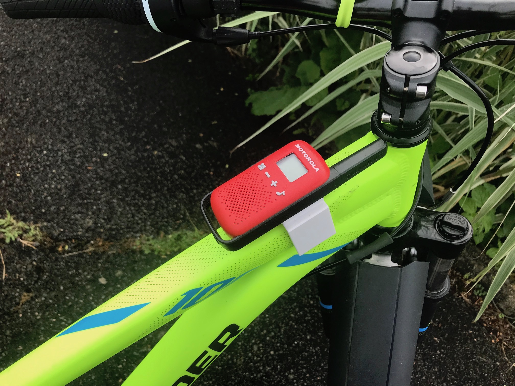accessoire vélo rockrider ST 100 support sur cadre