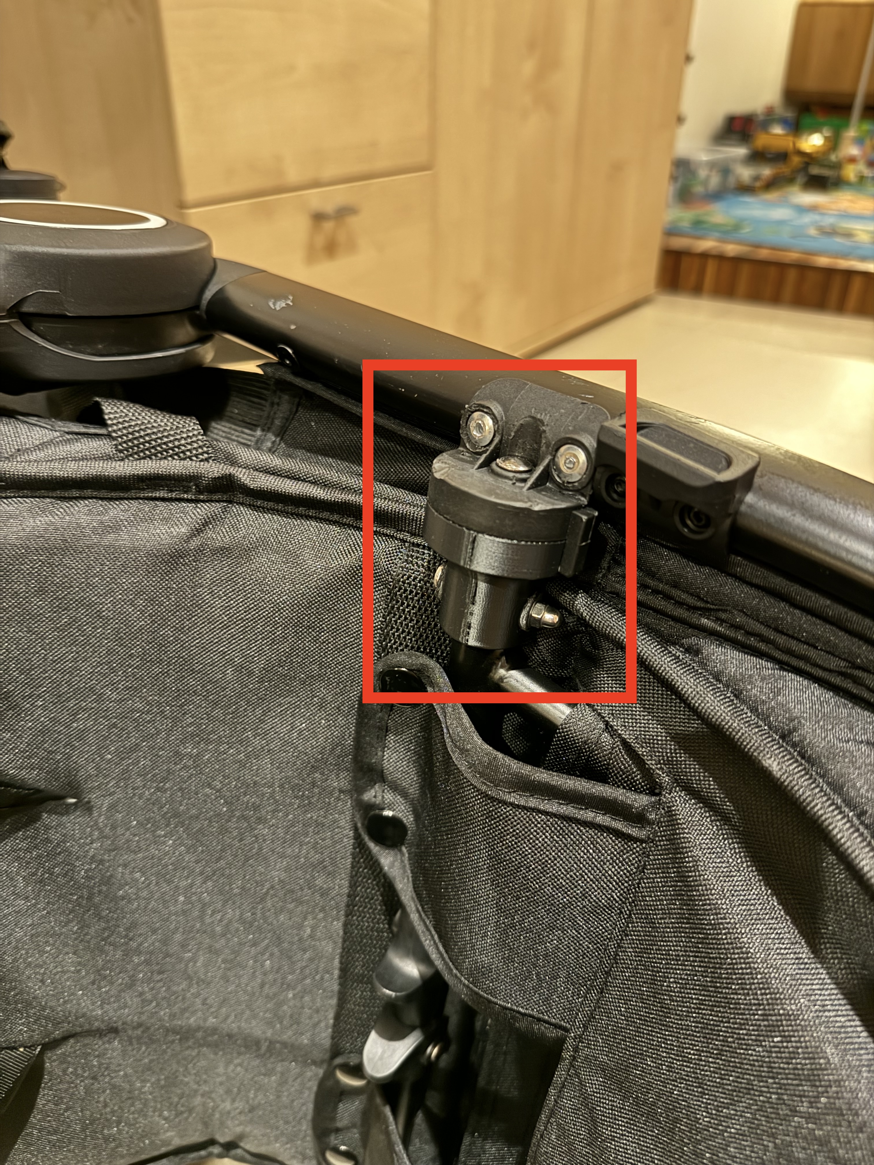 Replacement for stroller PETITE&MARS (foot positioning)