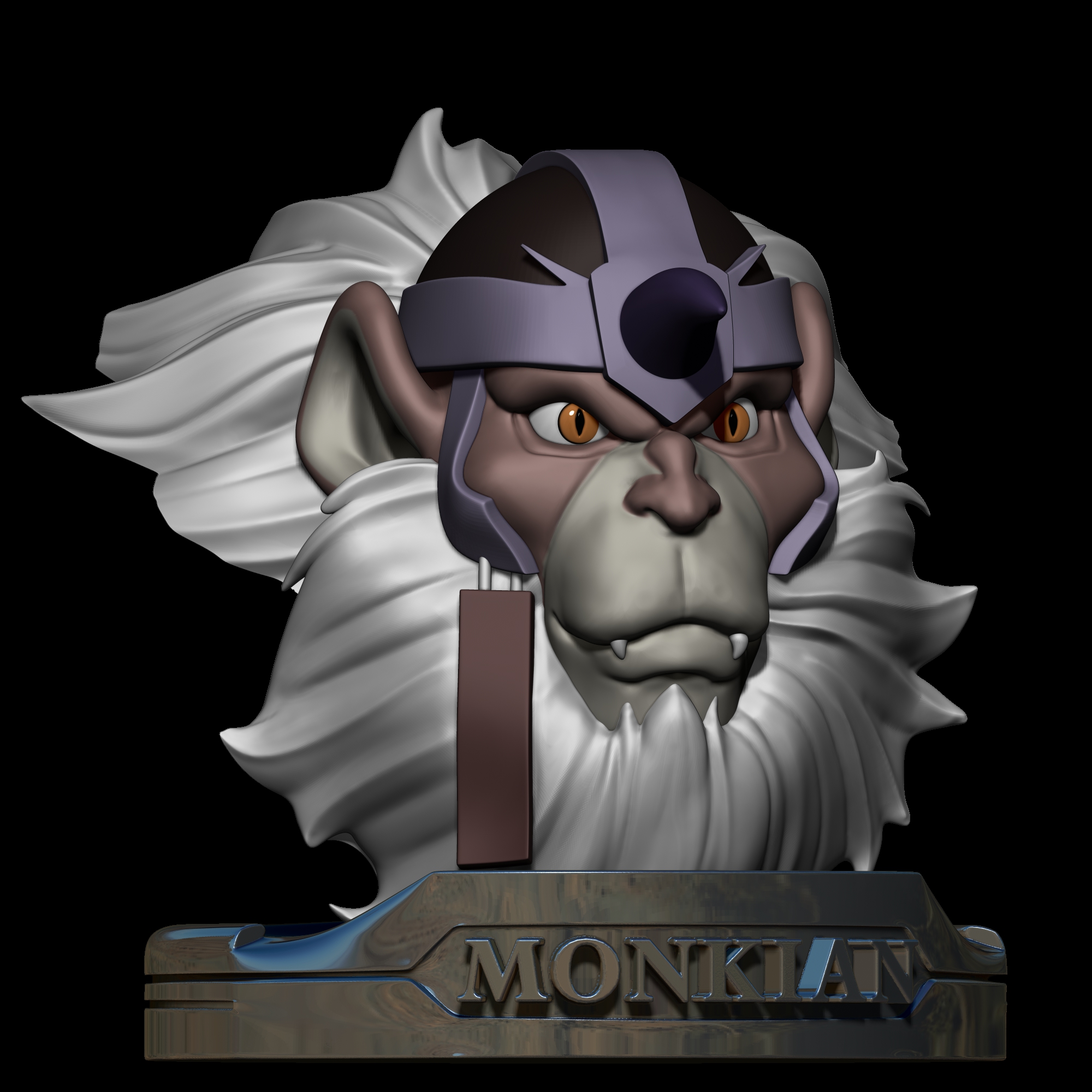 M;onkian Mutants Thundercats Villains collection busts fanarts by CG Pyro STL 3d priting collectibles