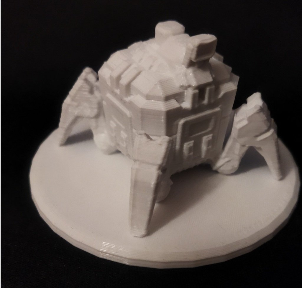 Deep Rock Galactic Mule Molly with base