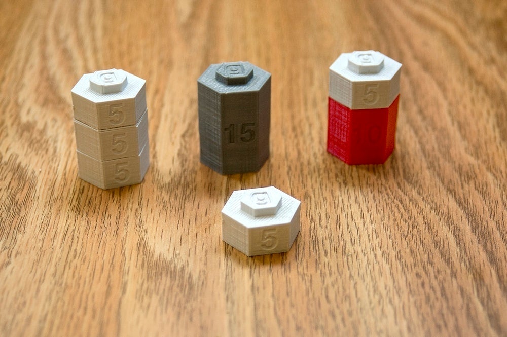 Math Stacks - Stackable Weight Set